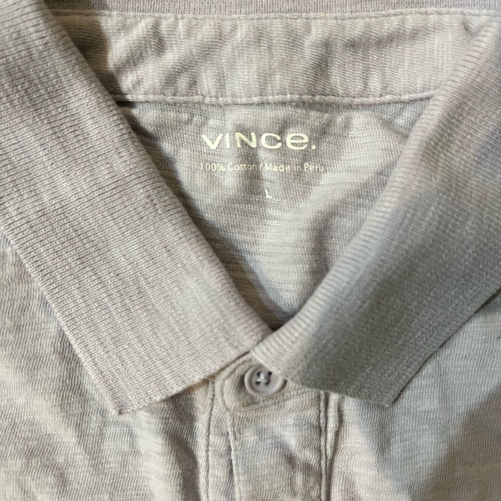 Vince Vince light Lavender Polo Shirt Size US L / EU 52-54 / 3 - 2 Thumbnail