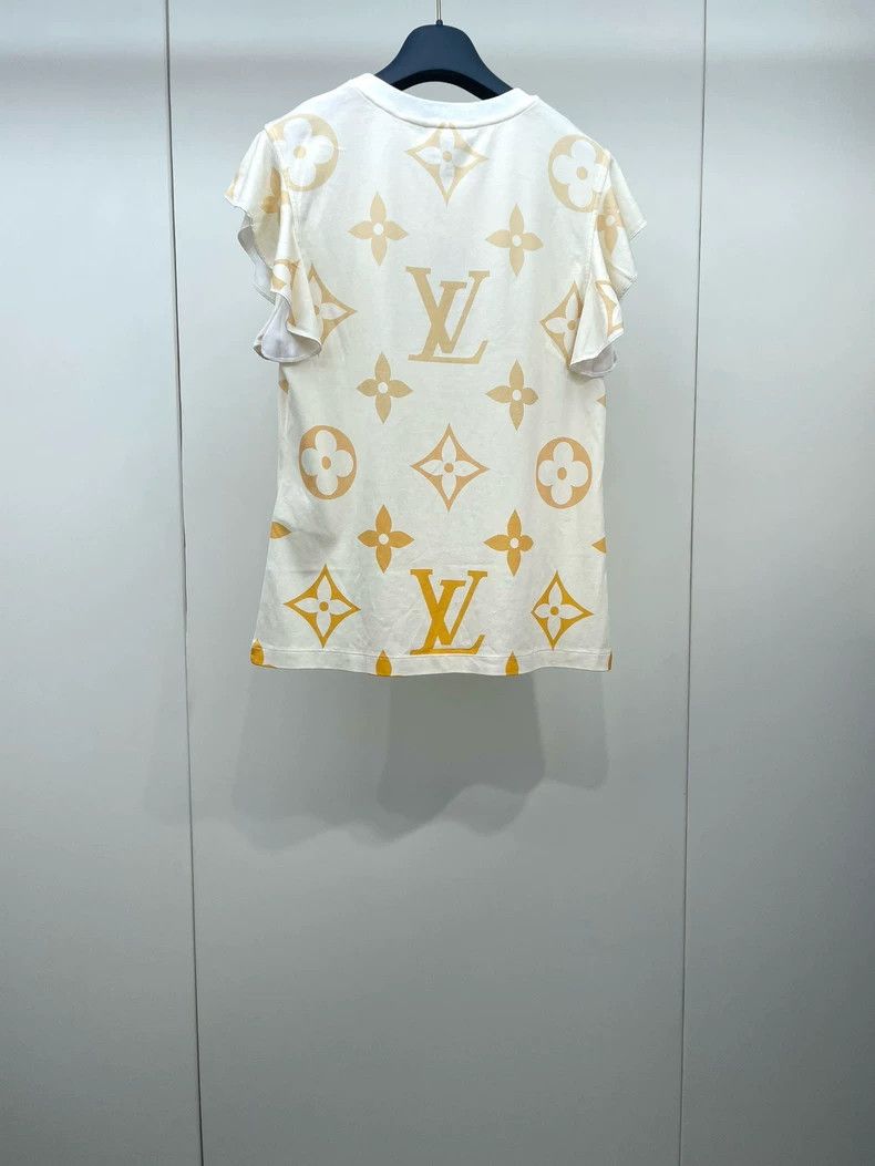 Louis Vuitton Louis Vuitton Ruffle gradient logo chain short sleeves Size M / US 6-8 / IT 42-44 - 2 Thumbnail