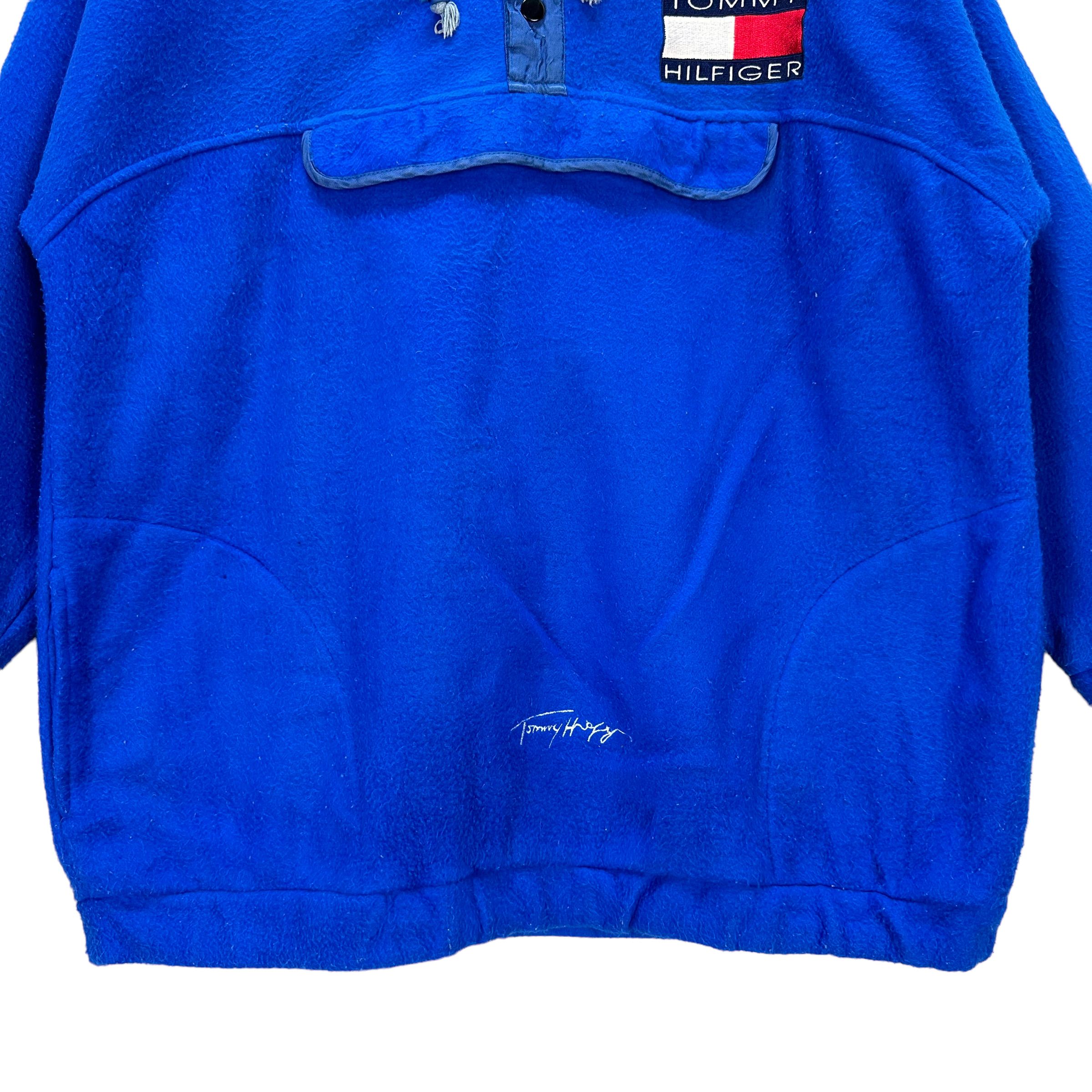 Tommy Hilfiger TOMMY HILFIGER SIGNATURE PULLOVER FLEECE JUMPER #7609-157 Size US L / EU 52-54 / 3 - 5 Thumbnail