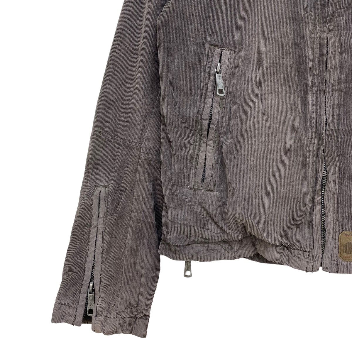 Diesel Vintage Diesel Corduroy Style Single Bikers Jacket Size US M / EU 48-50 / 2 - 3 Thumbnail
