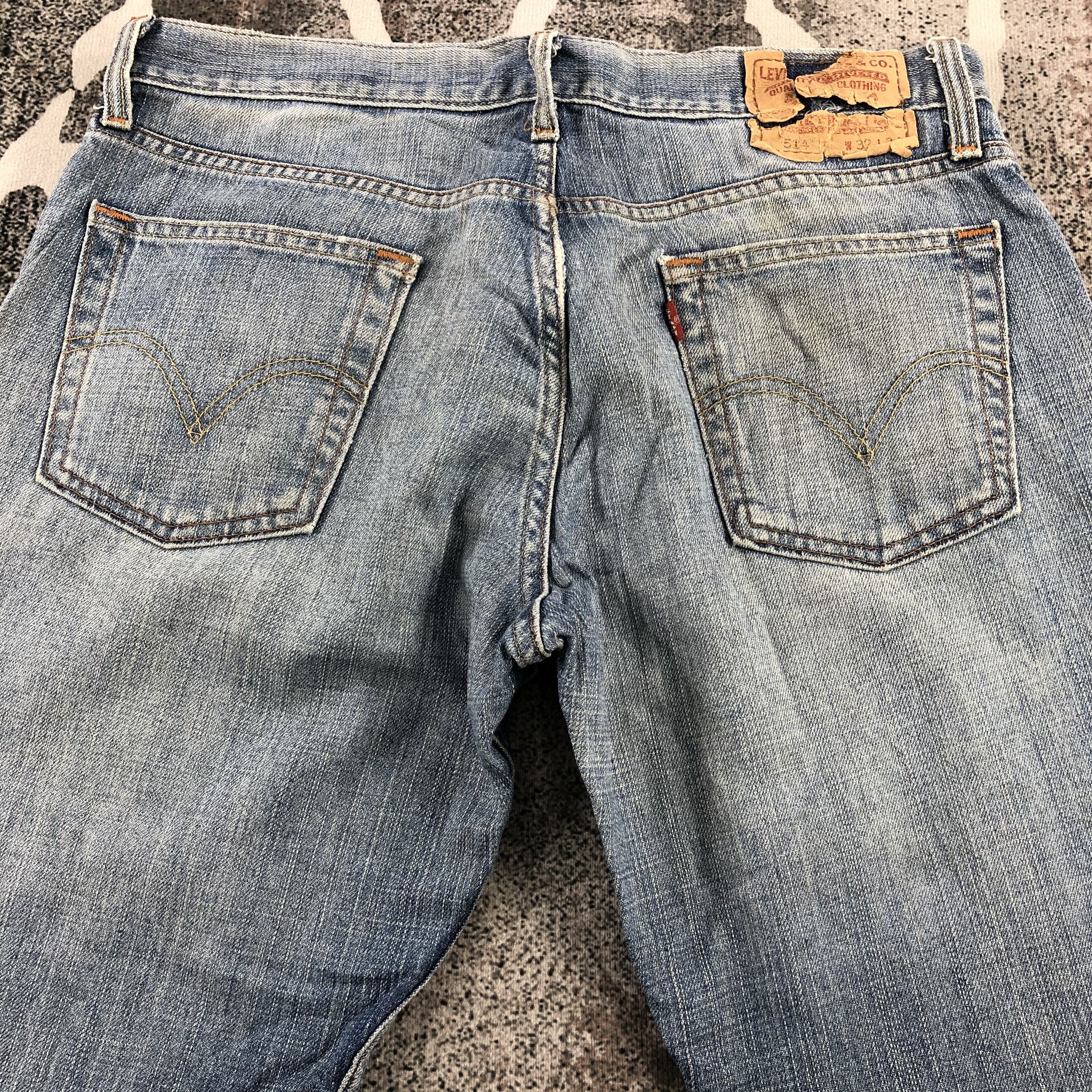Levi's Vintage Levi's 514 Jeans Slim Straight Denim KJ981 Size US 32 / EU 48 - 4 Thumbnail