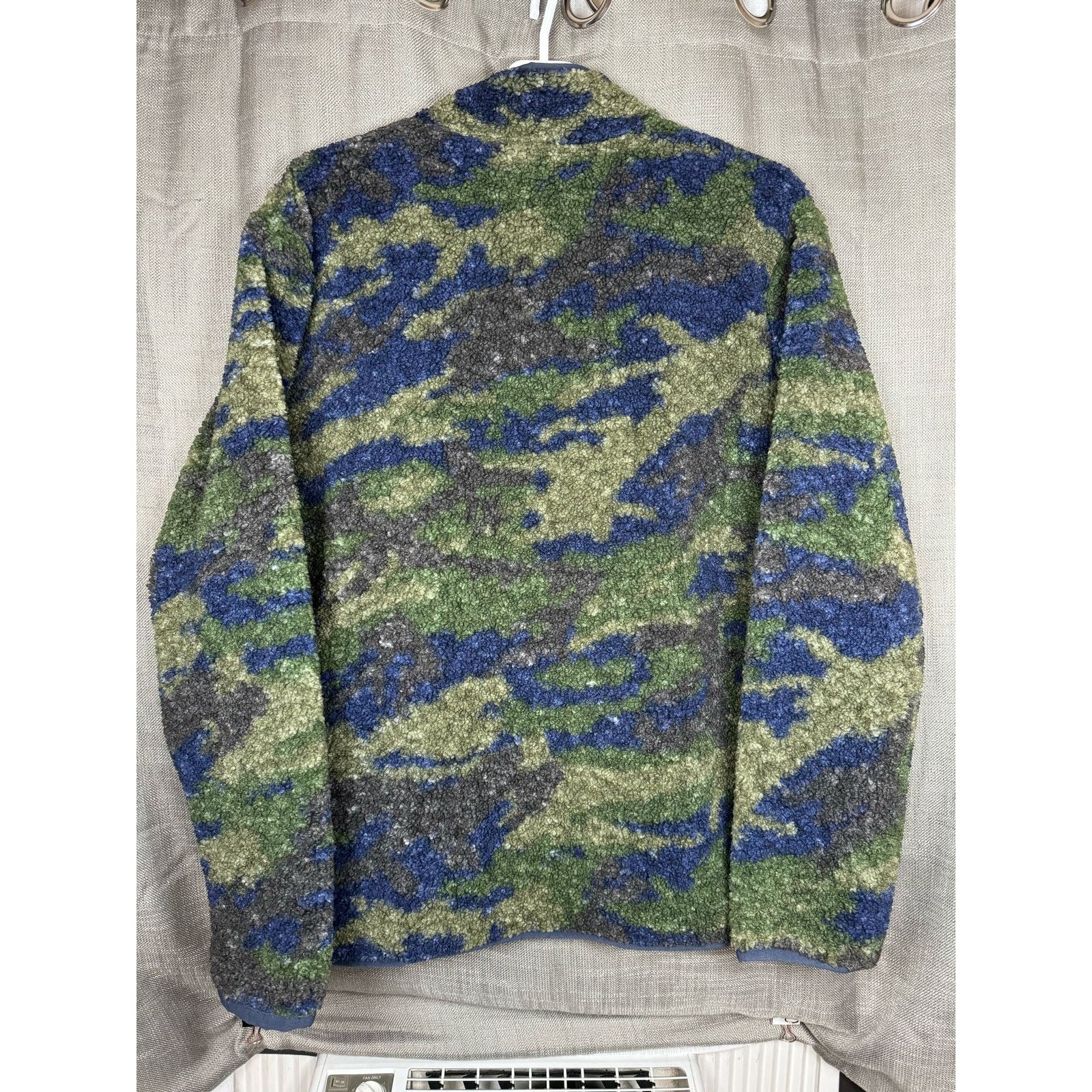 Junk Food Junk Food Men's Moroni Sherpa Jacket Outer-space Green Camo Size US XL / EU 56 / 4 - 3 Thumbnail