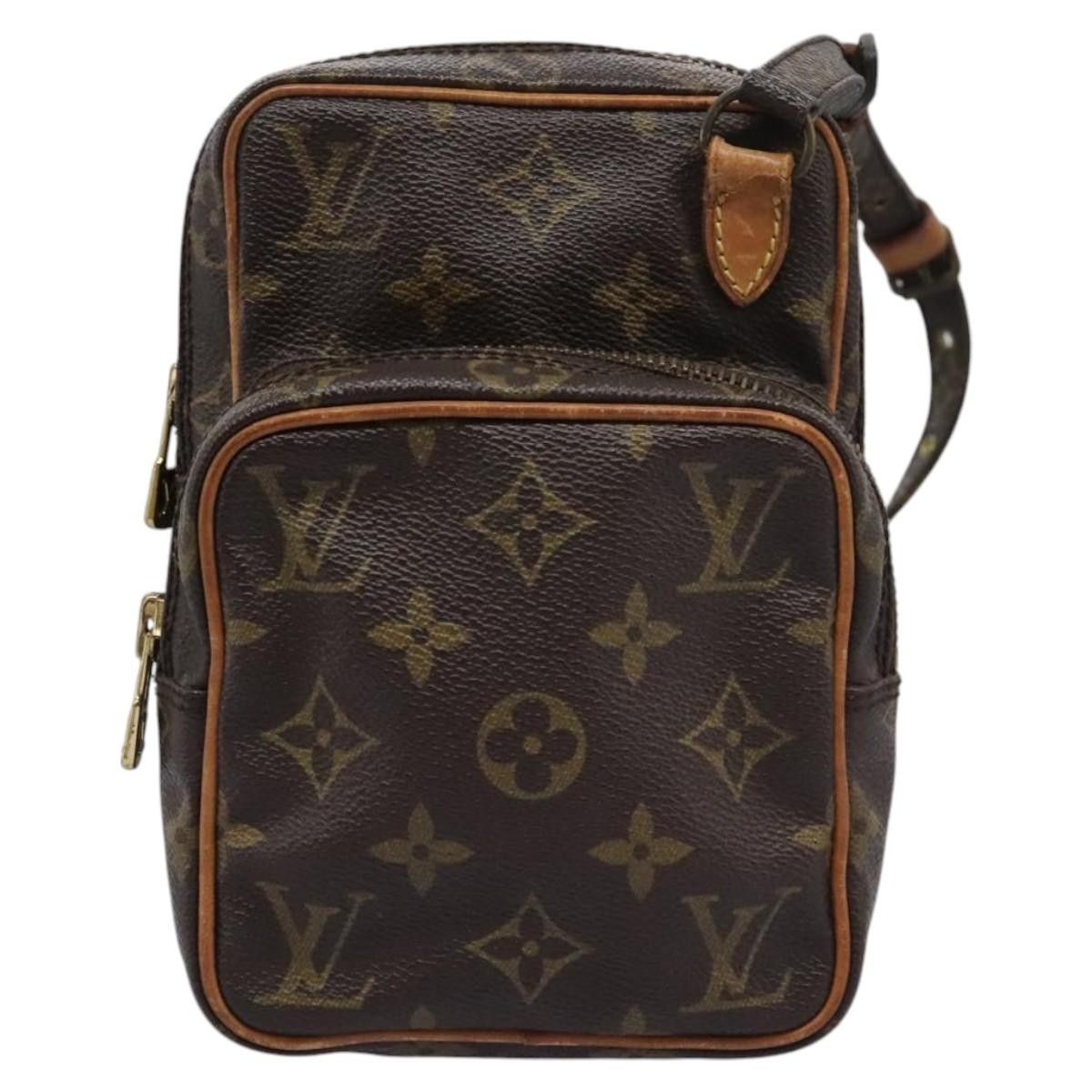 Louis Vuitton Mini Amazone Brown Canvas Shoulder Bag (Pre-Owned) Size ONE SIZE - 1 Thumbnail