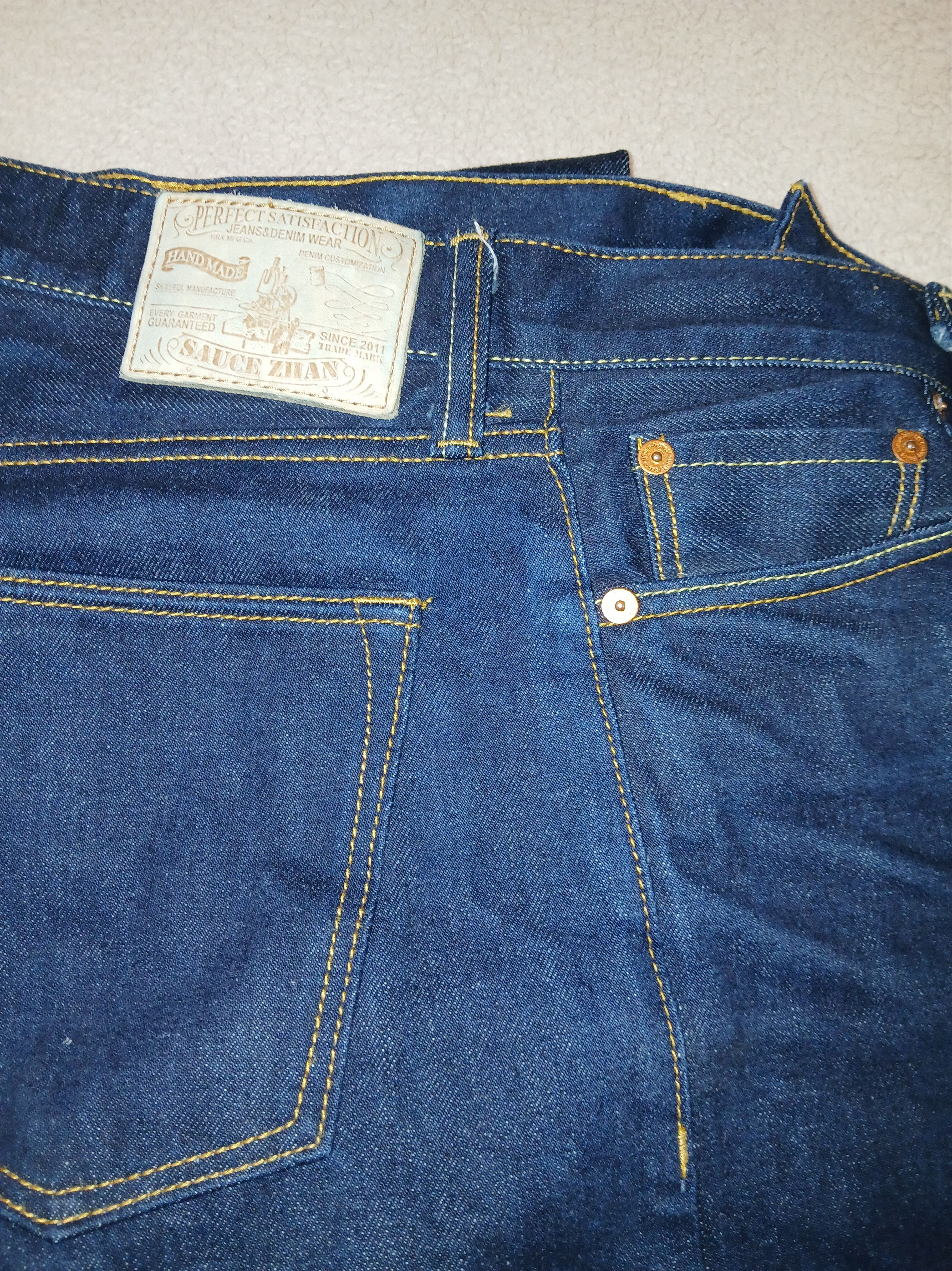 Sauce Zhan Sauce Zhan 316XX Selvedge denim jeans Size US 32 / EU 48 - 4 Thumbnail
