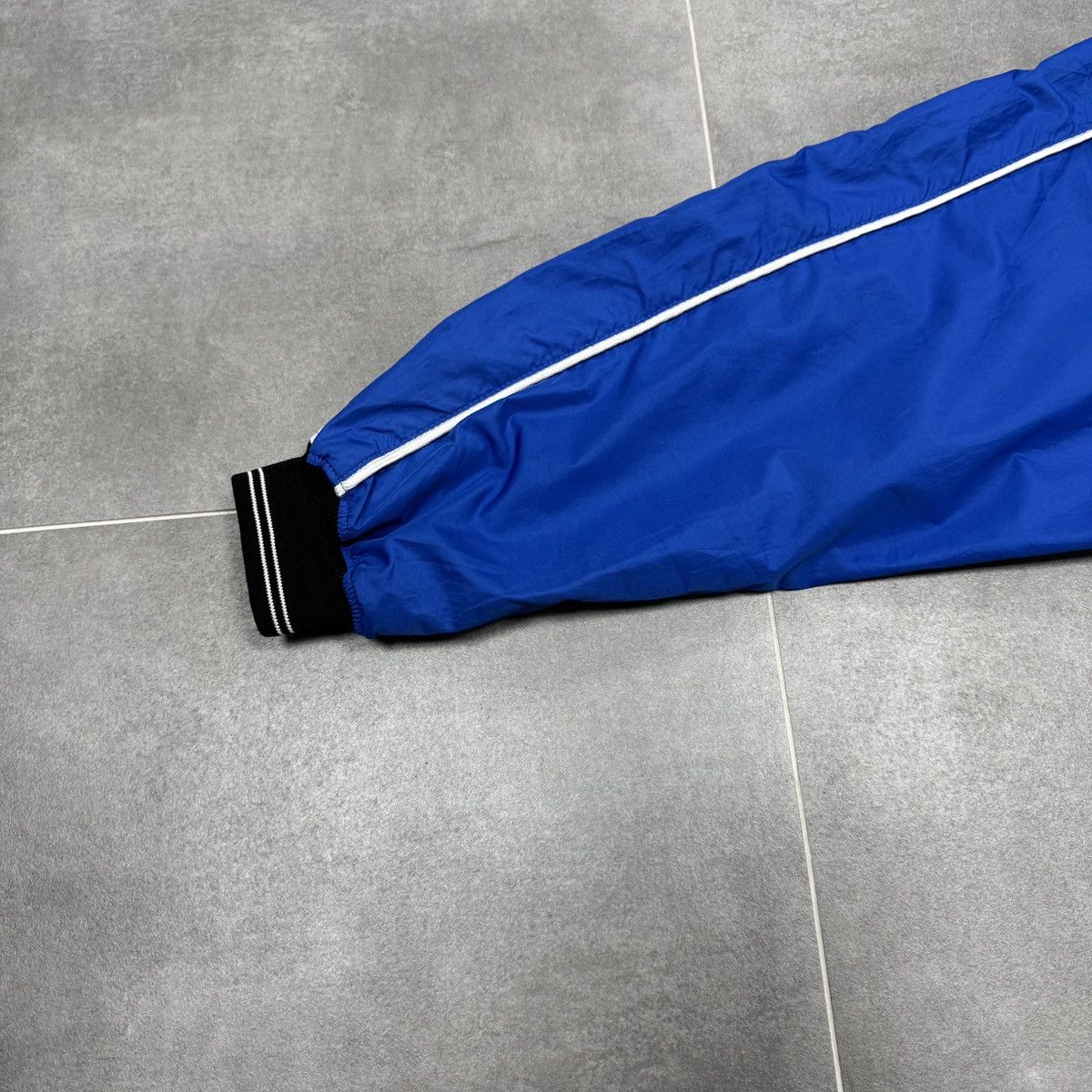 Nike × Vintage Vintage Nike Team Embroidered Logo Swoosh Track Jacket Size US L / EU 52-54 / 3 - 4 Thumbnail