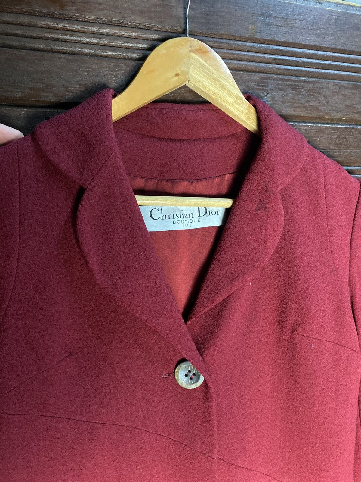 Christian Dior Monsieur Vintage Christian Dior Boutique Paris Jacket Size M / US 6-8 / IT 42-44 - 7 Thumbnail