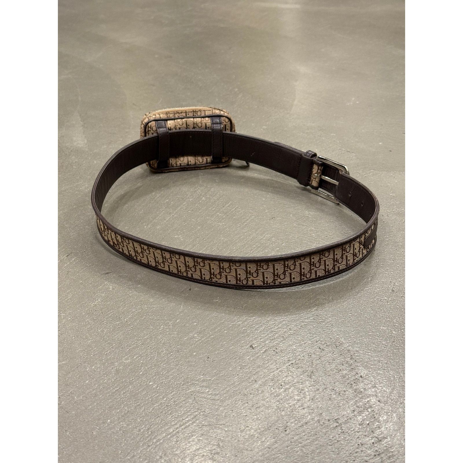 Dior 2000s Dior by Galliano monogram waist bag belt Size ONE SIZE - 6 Thumbnail