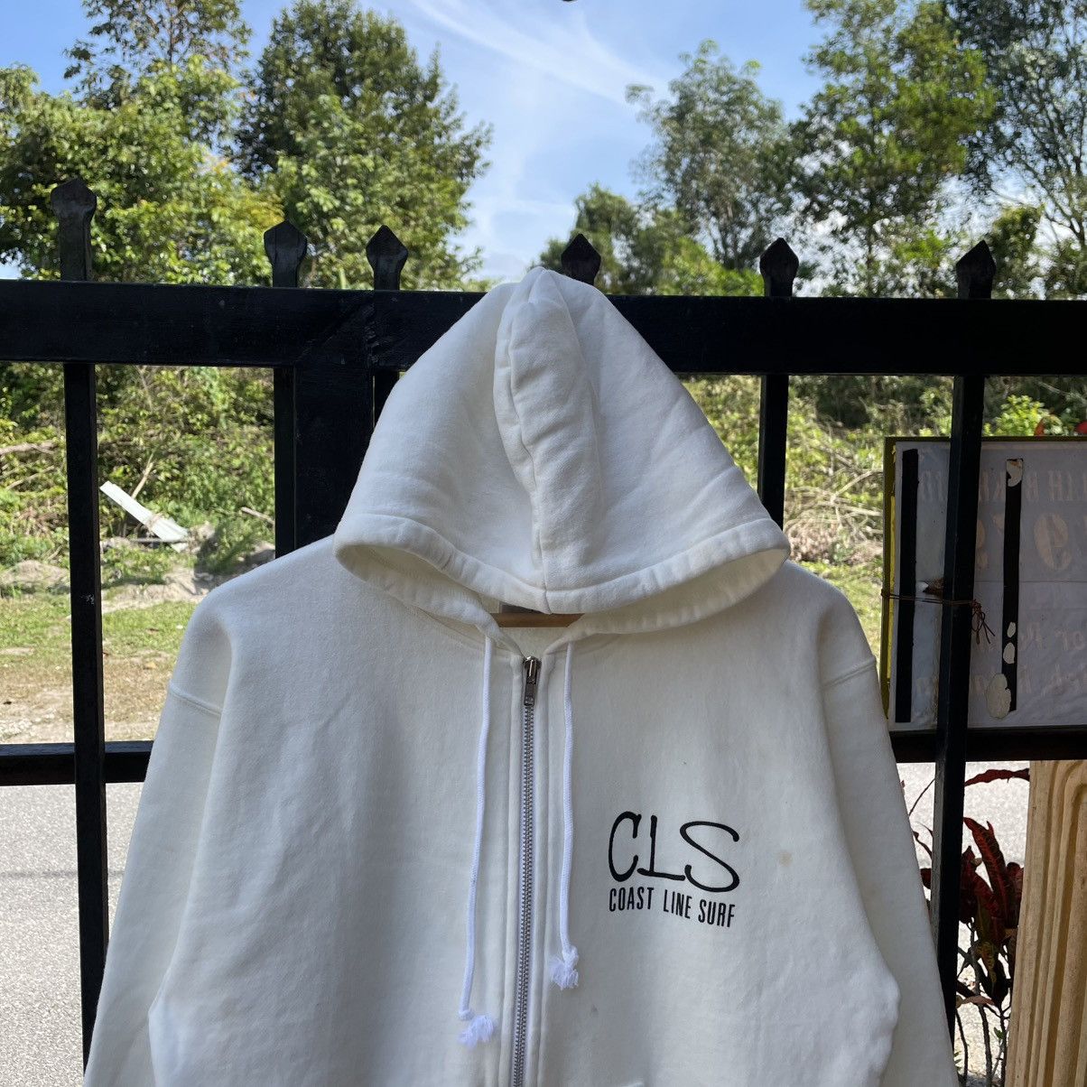 Vintage 🔥Vintage Coast Line Surf Big Logo Full Zipper Sweater Hoodie Size US S / EU 44-46 / 1 - 5 Thumbnail