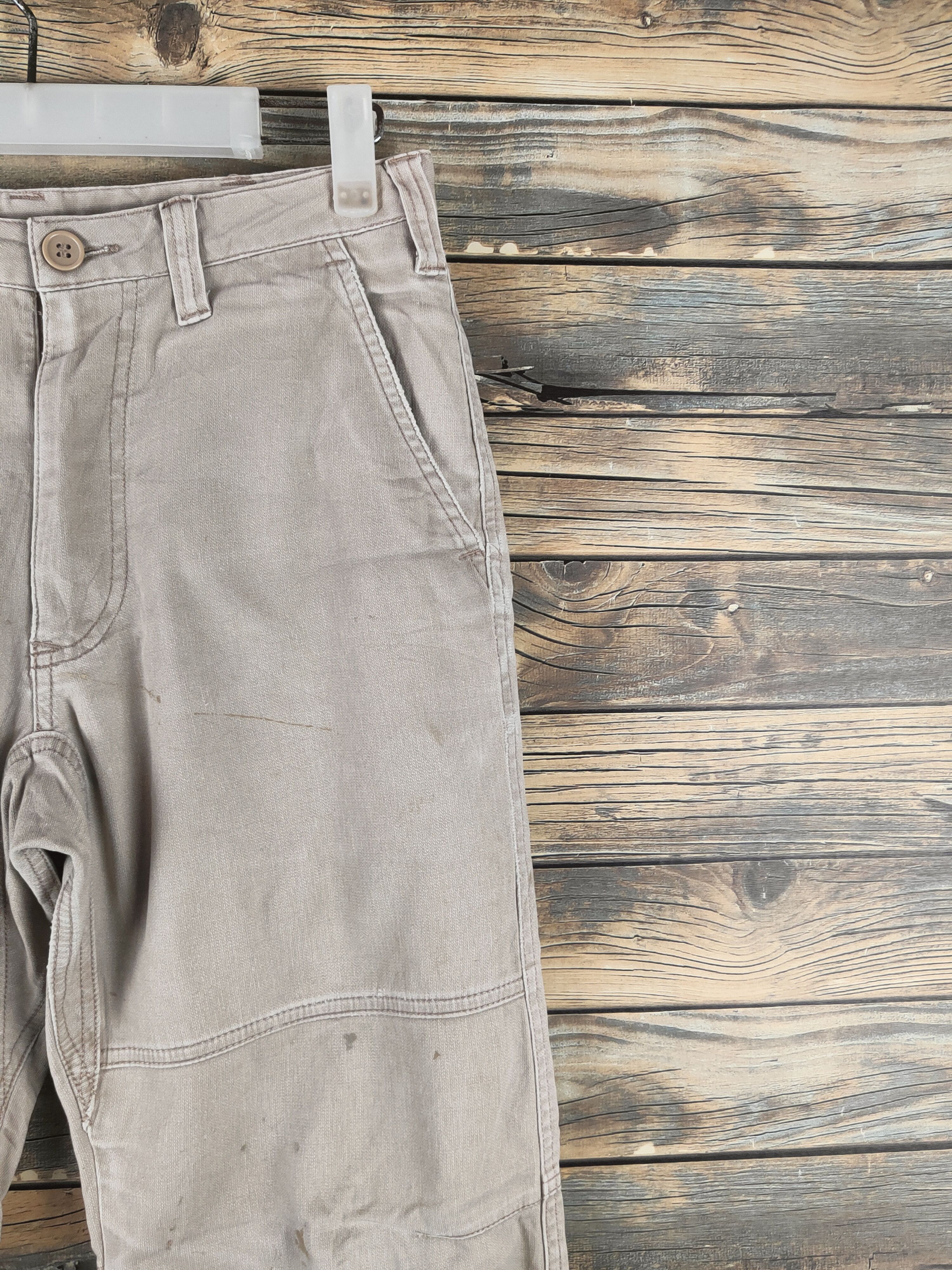 Japanese Brand DL Japanese Brand Ivory Multipocket Casual Pants #46-343 Size US 28 / EU 44 - 5 Thumbnail