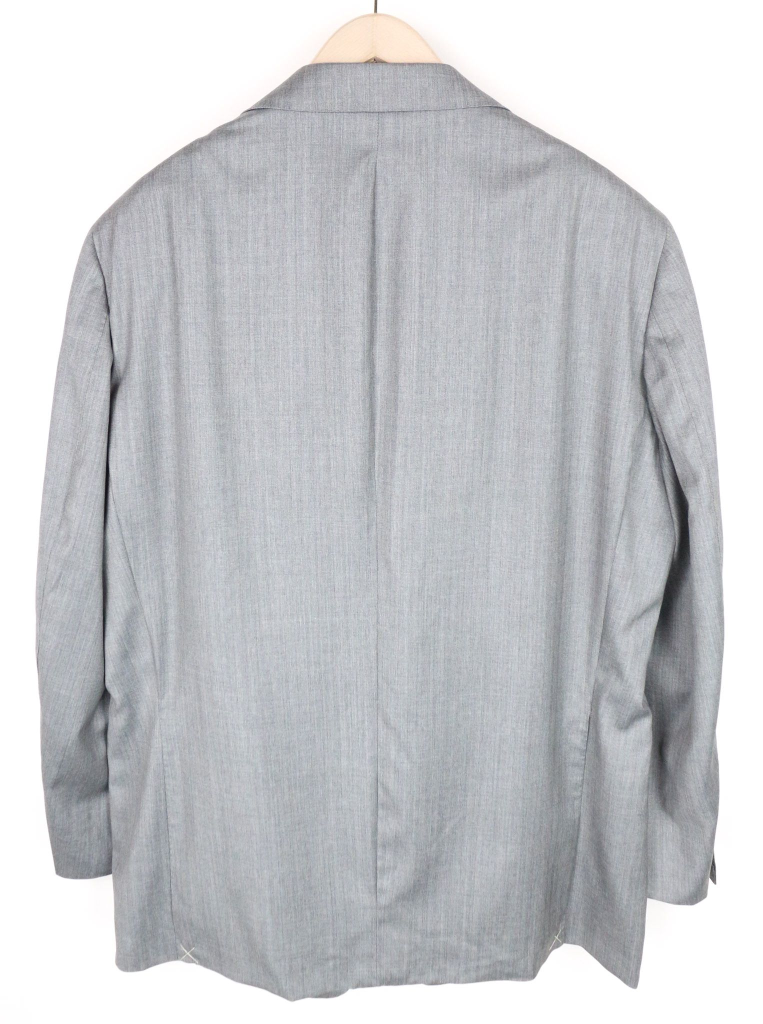 Suitsupply LA SPALLA UK50R Grey Wool Silk Blazer 73311 Size 50R - 2 Thumbnail