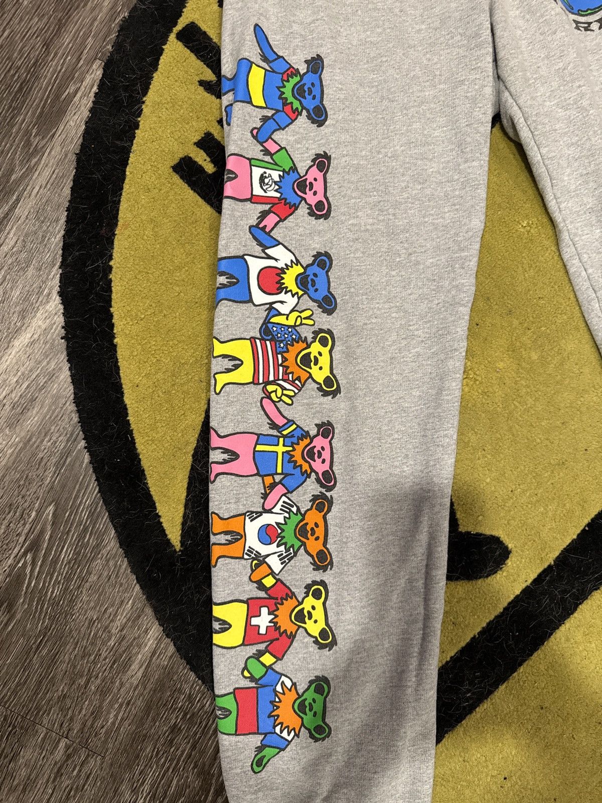 Grateful Dead × Market Chinatown Market x Grateful Dead Coexist Sweatpants (M) Size US 32 / EU 48 - 3 Thumbnail