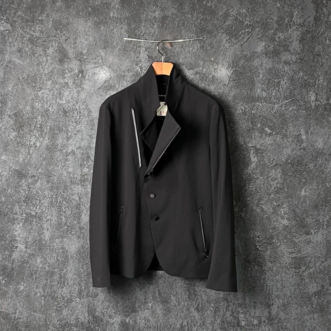 Armani Armani Wool Black Light Jacket m Men Size US M / EU 48-50 / 2 - 1 Thumbnail