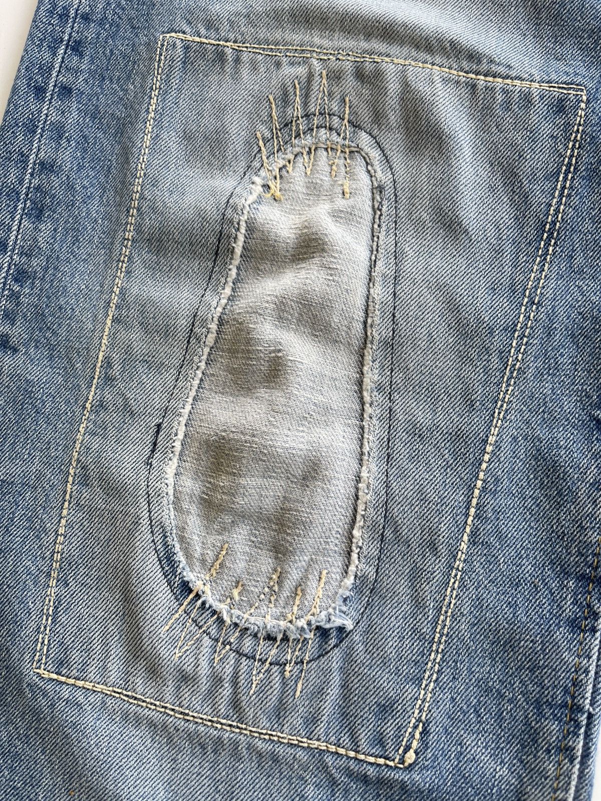 Vintage Vintage Edwin 505 Selvedge Mudwash Anniversary Denim Size US 32 / EU 48 - 15 Thumbnail