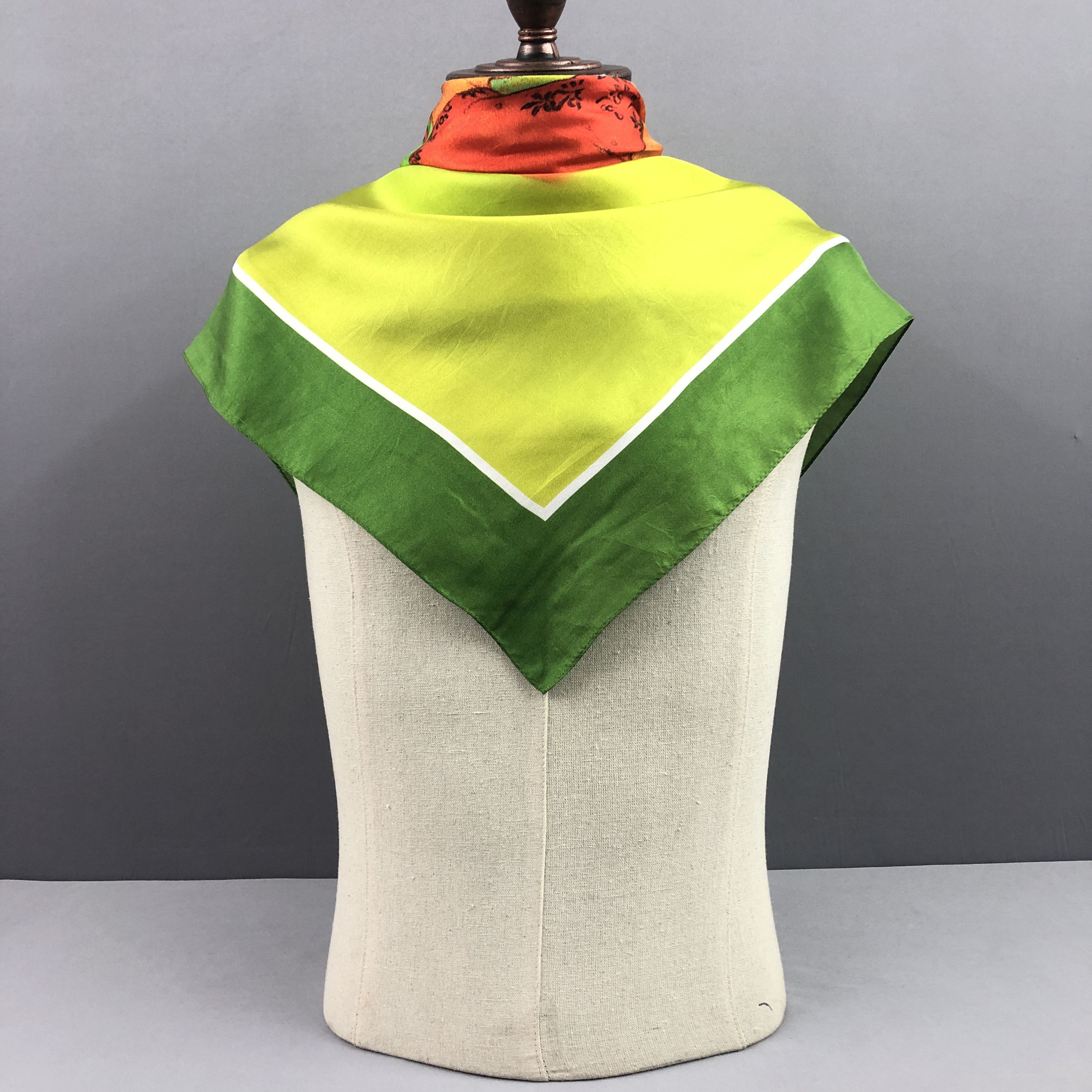 Fuck Art, Make Tees Vintage Kawashima SILK Scarf Twill Stole Wraps Scarves Size ONE SIZE - 3 Thumbnail