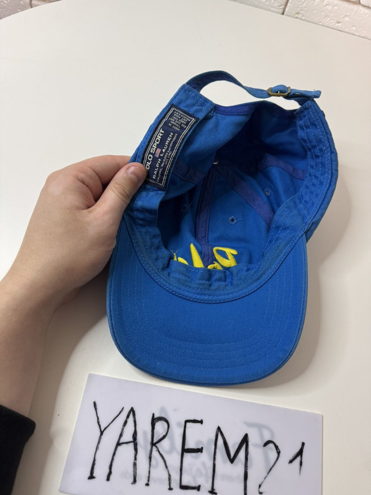 Polo Ralph Lauren Polo Sport Ralph Lauren vintage cap hat Size ONE SIZE - 4 Thumbnail