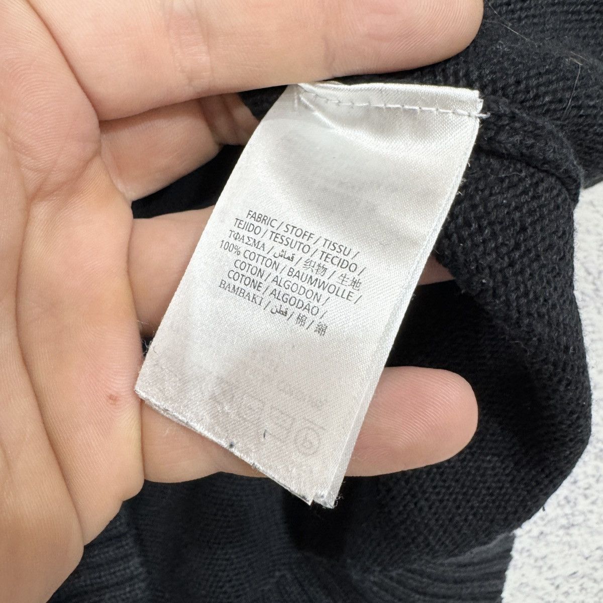 Designer × Gant Gant Mens Black Cotton Sweater M size Size US M / EU 48-50 / 2 - 7 Thumbnail