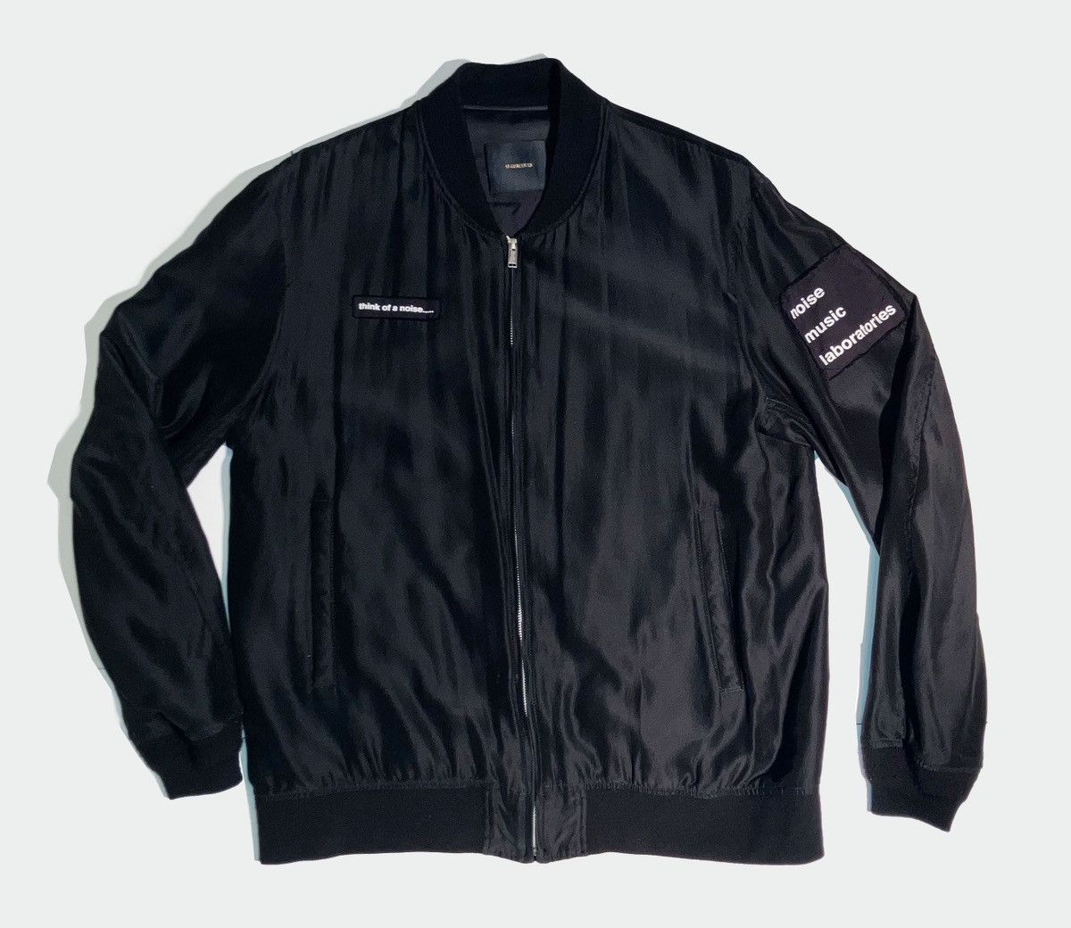 image of Undercover Too Much Contradiction Nml Bomber in Black, Men's (Size XL)