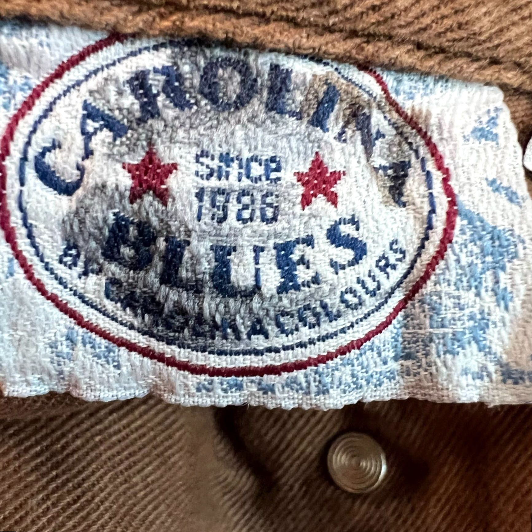 Vintage Carolina Blues Denim Cut Off Shorts Womens Size 6 Brown High Rise Size 28" / US 6 / IT 42 - 4 Thumbnail