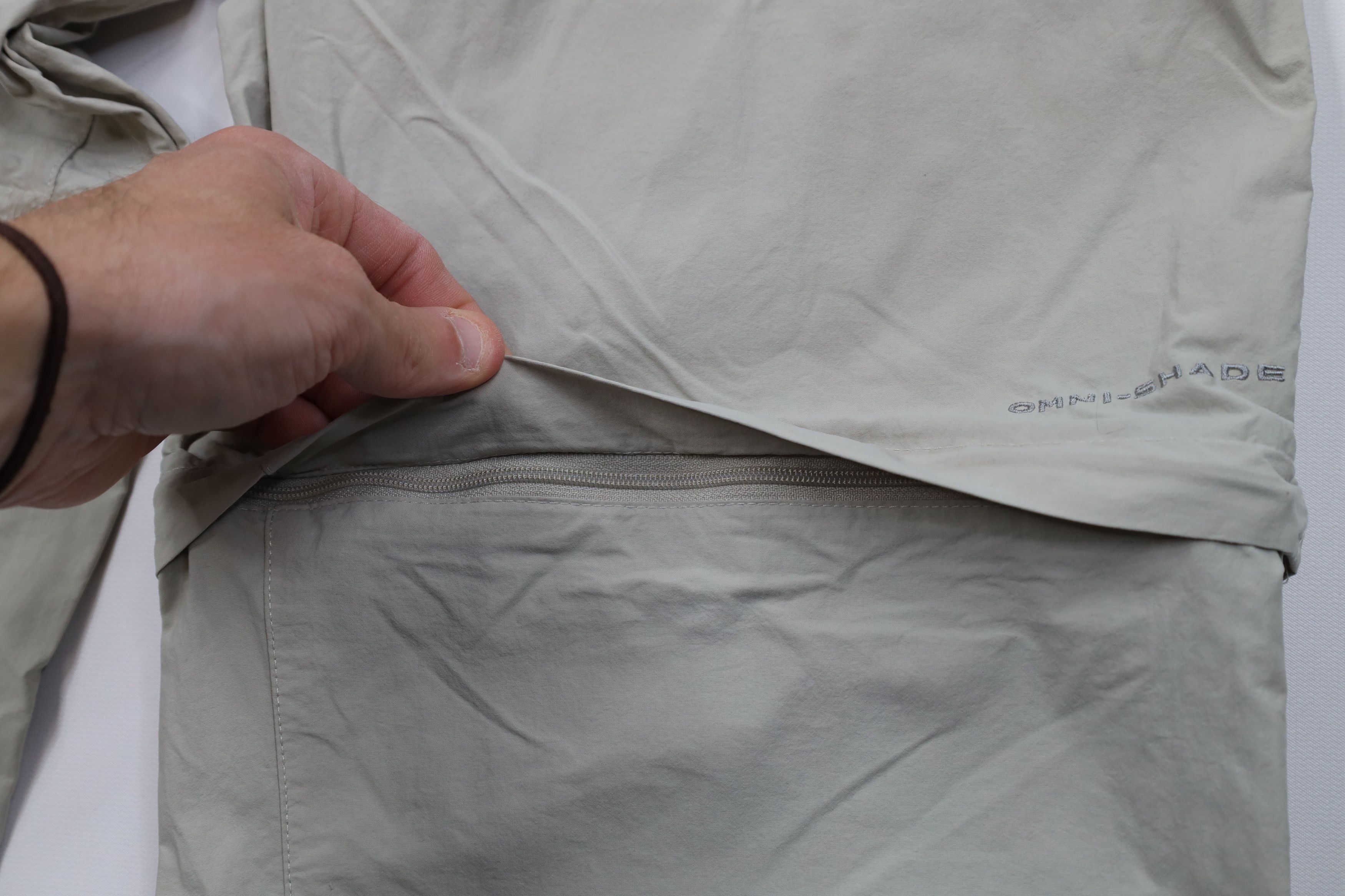 Columbia Vintage Y2K Columbia PFG Off Convertible Pants Shorts Beige Size US 34 / EU 50 - 6 Thumbnail