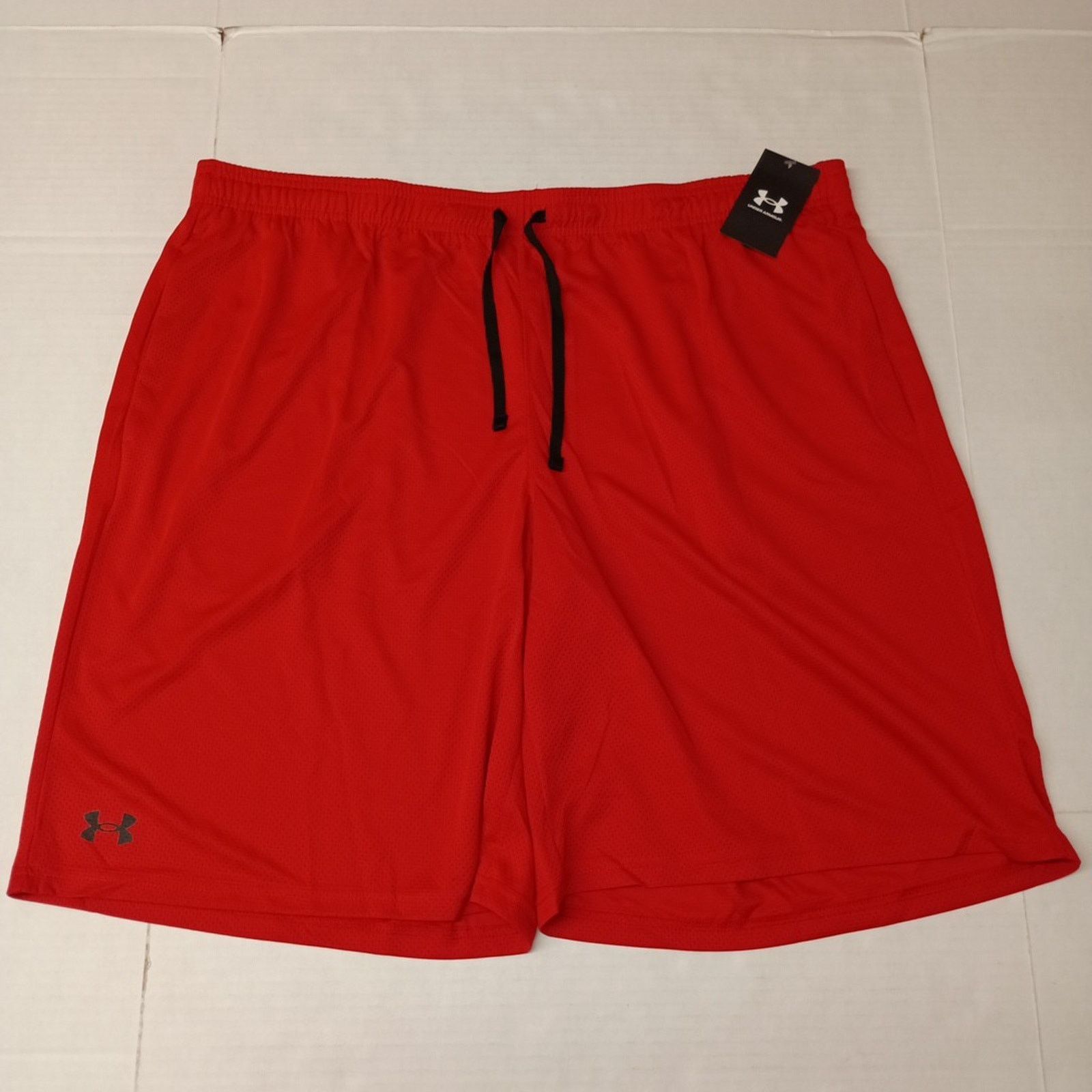 Under Armour Under Armour Men's UA Tech Mesh Shorts Size 3XLT Red 11" Ins Size US 44 / EU 60 - 1 Thumbnail