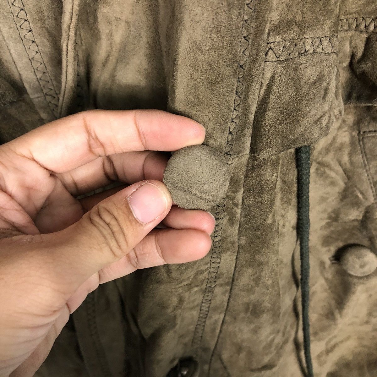 Lancel 📌Rich Brown Vintage Leather Jacket Biker Lancel Paris Size US M / EU 48-50 / 2 - 17 Thumbnail