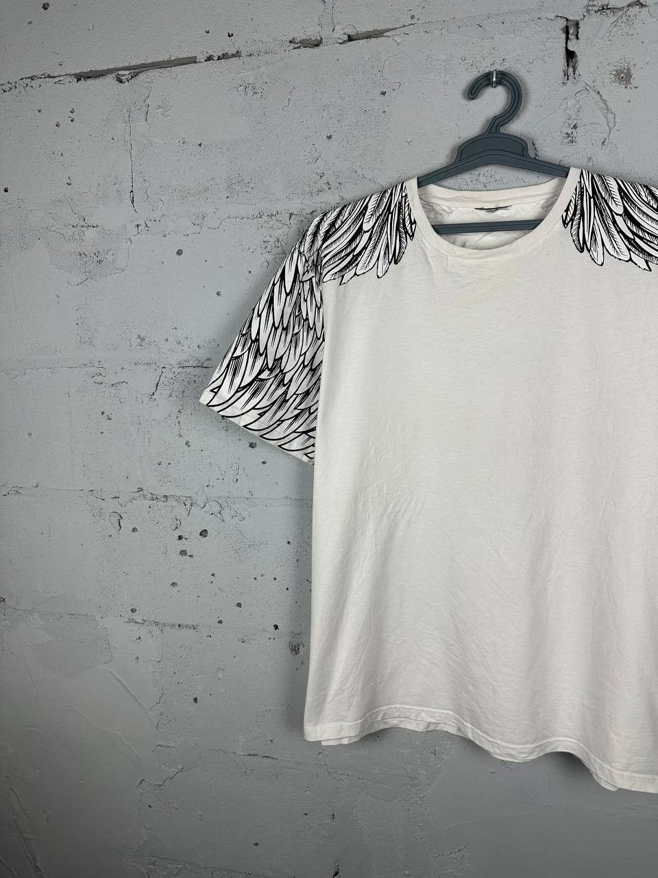 Affliction × Southpole × Tapout White Affliction Style Wings Skull Tiger T-Shirt Size US XL / EU 56 / 4 - 3 Thumbnail