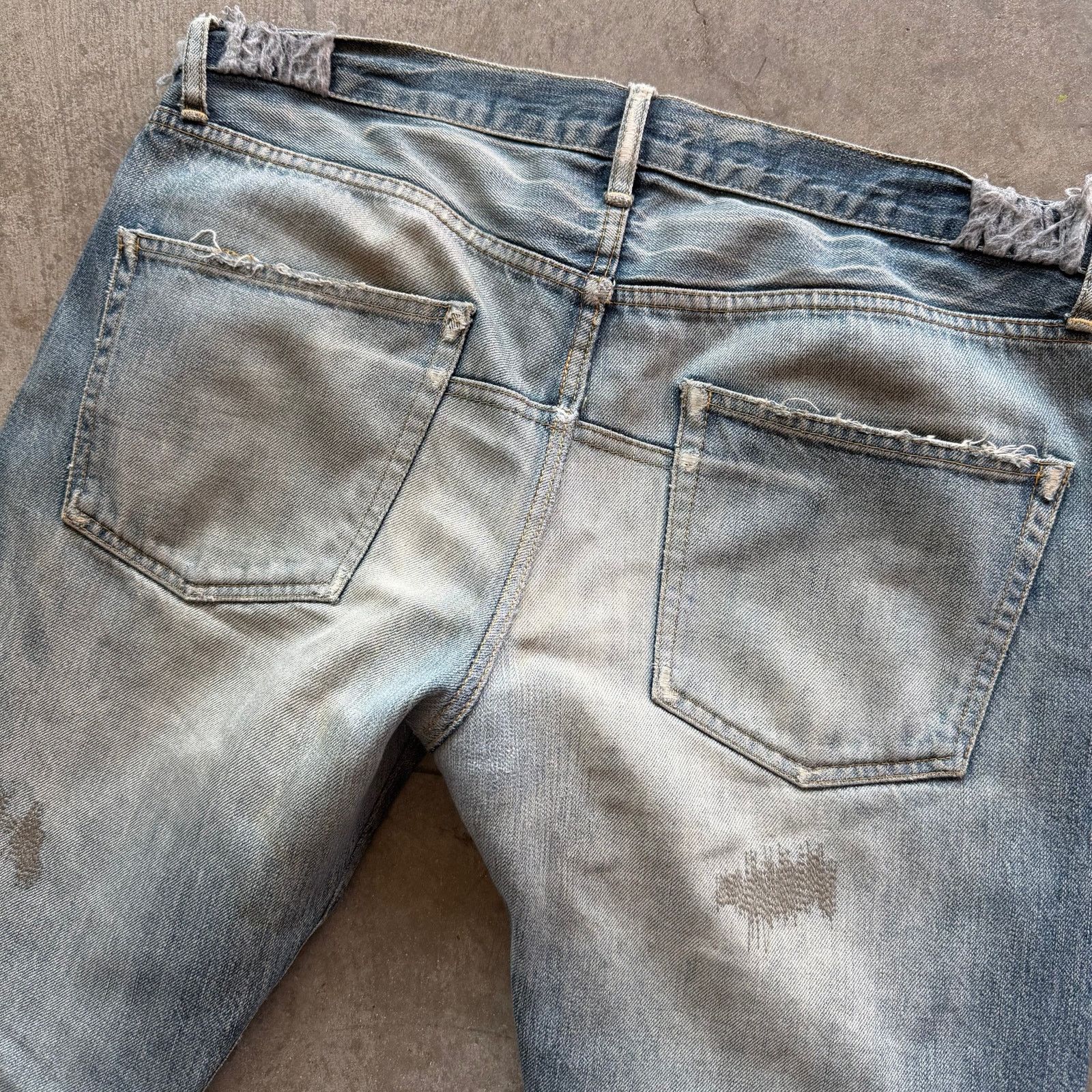 Undercover Undercover AW06 "Guru Guru" Bug Insect Denim Size US 34 / EU 50 - 4 Thumbnail