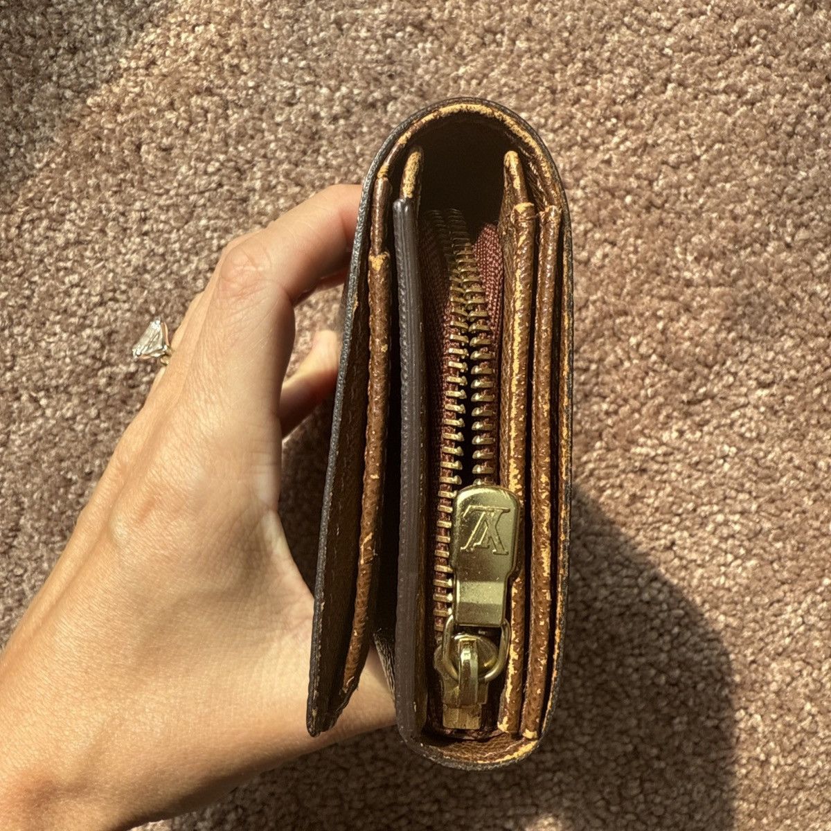 Louis Vuitton LOUIS VUITTON Tresor Wallet Authentic Size ONE SIZE - 2 Thumbnail