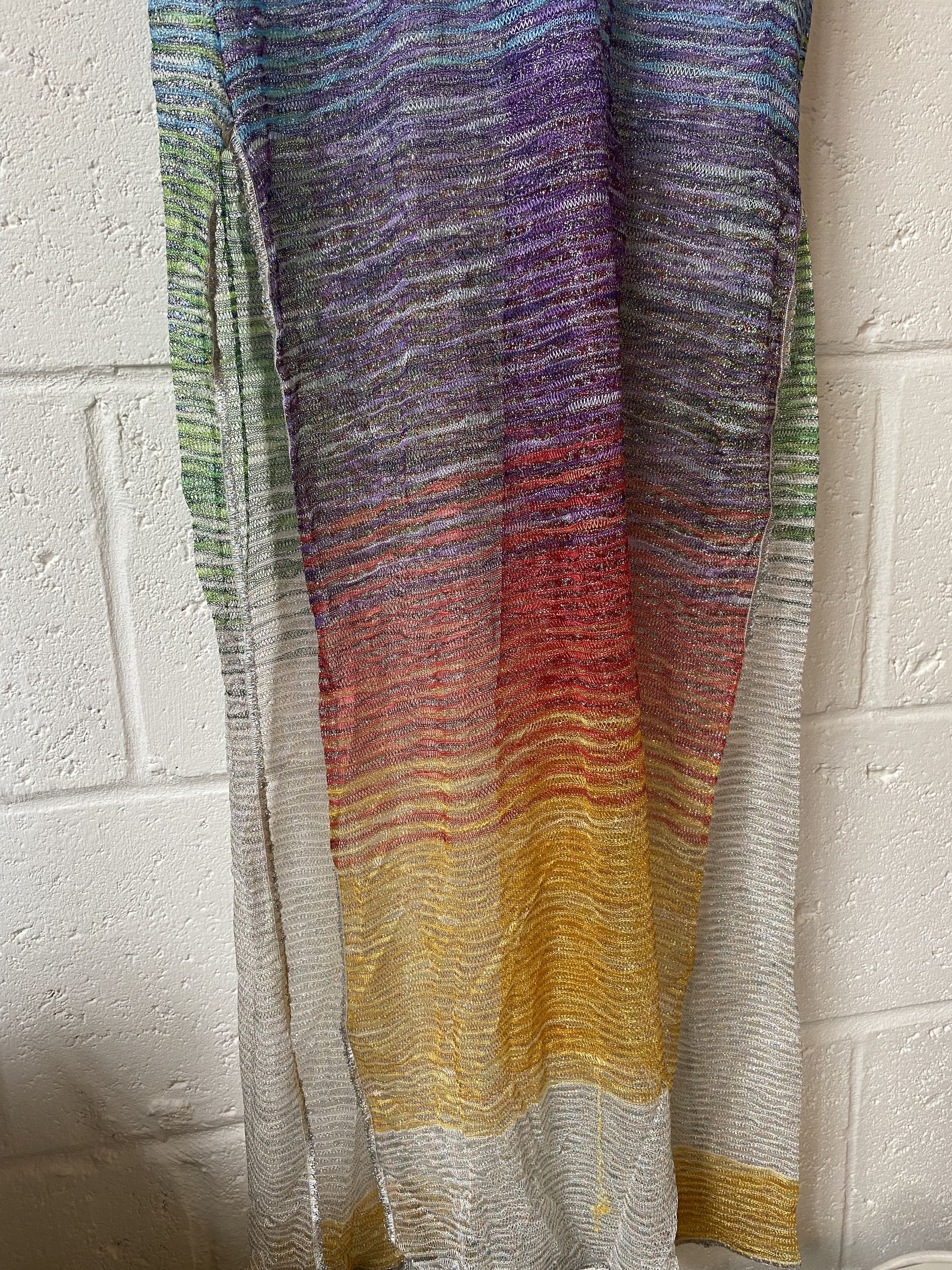 Missoni Missoni Mare Rainbow Kaftan / Tunic / Beach Cover up Size S / US 4 / IT 40 - 4 Thumbnail