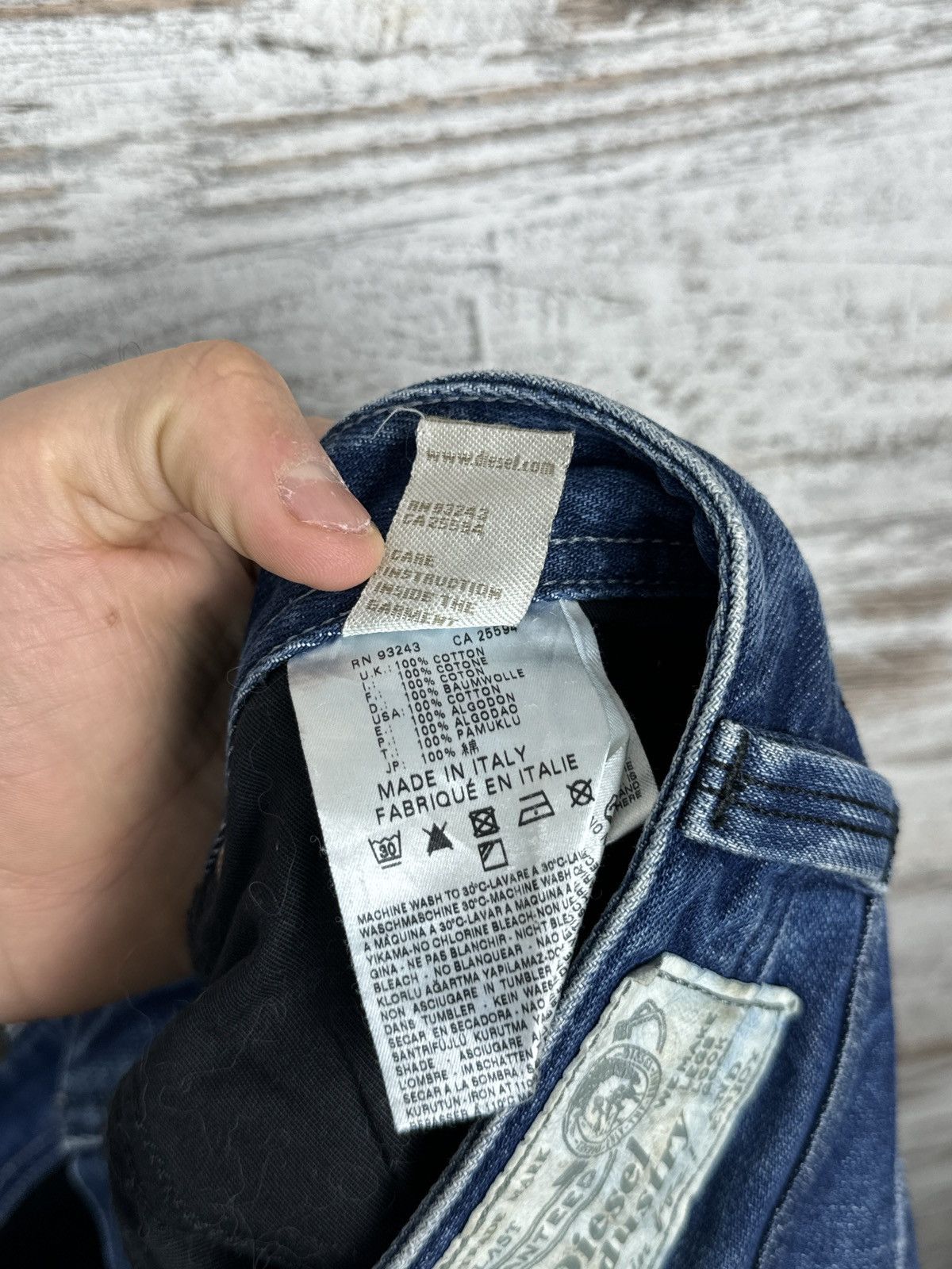 Diesel Mens Vintage Diesel baggy jeans y2k opium pants streetwear Size US 32 / EU 48 - 17 Thumbnail