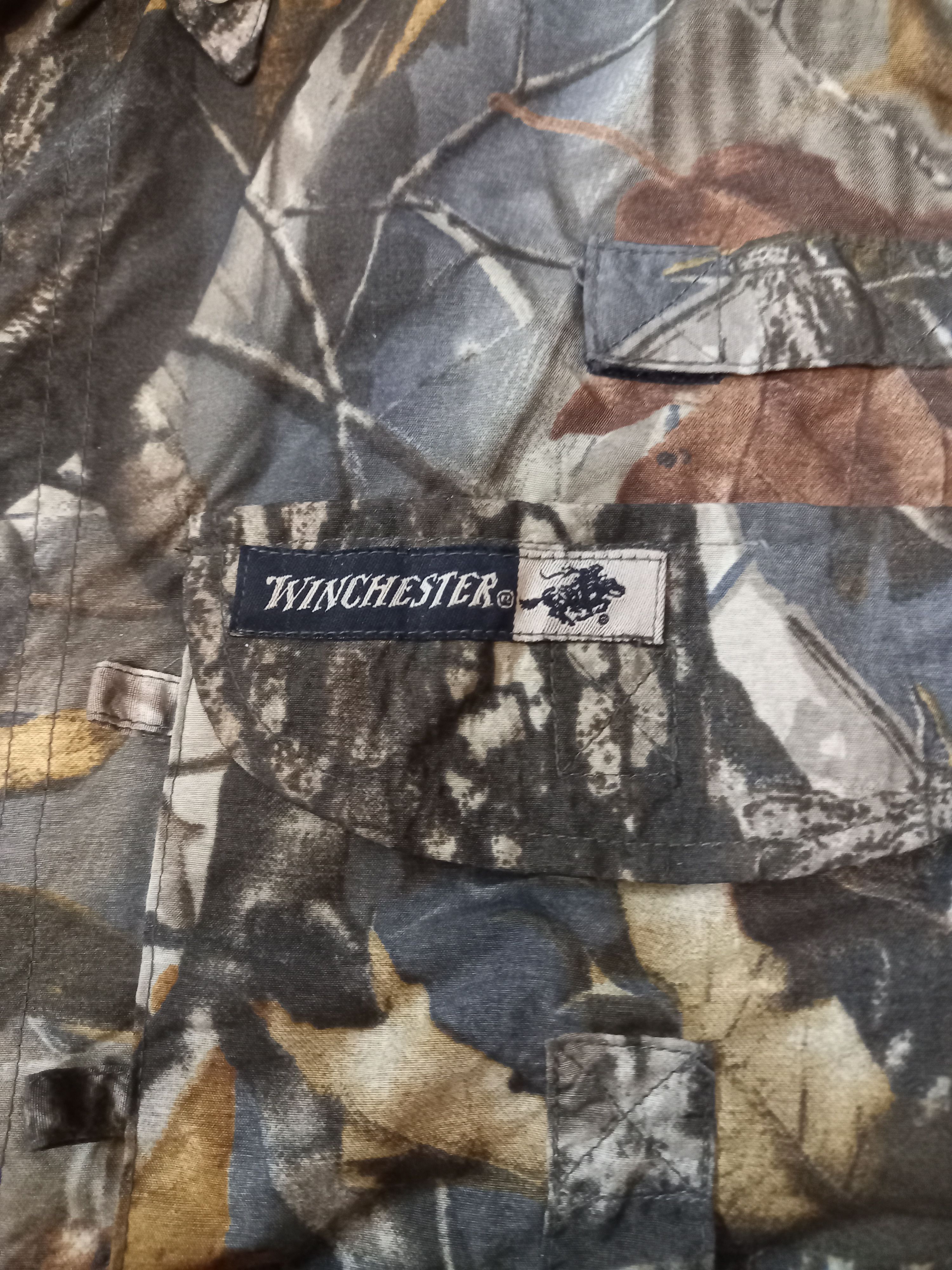 Vintage Winchester Camo Button Up Shirt Size US L / EU 52-54 / 3 - 4 Thumbnail