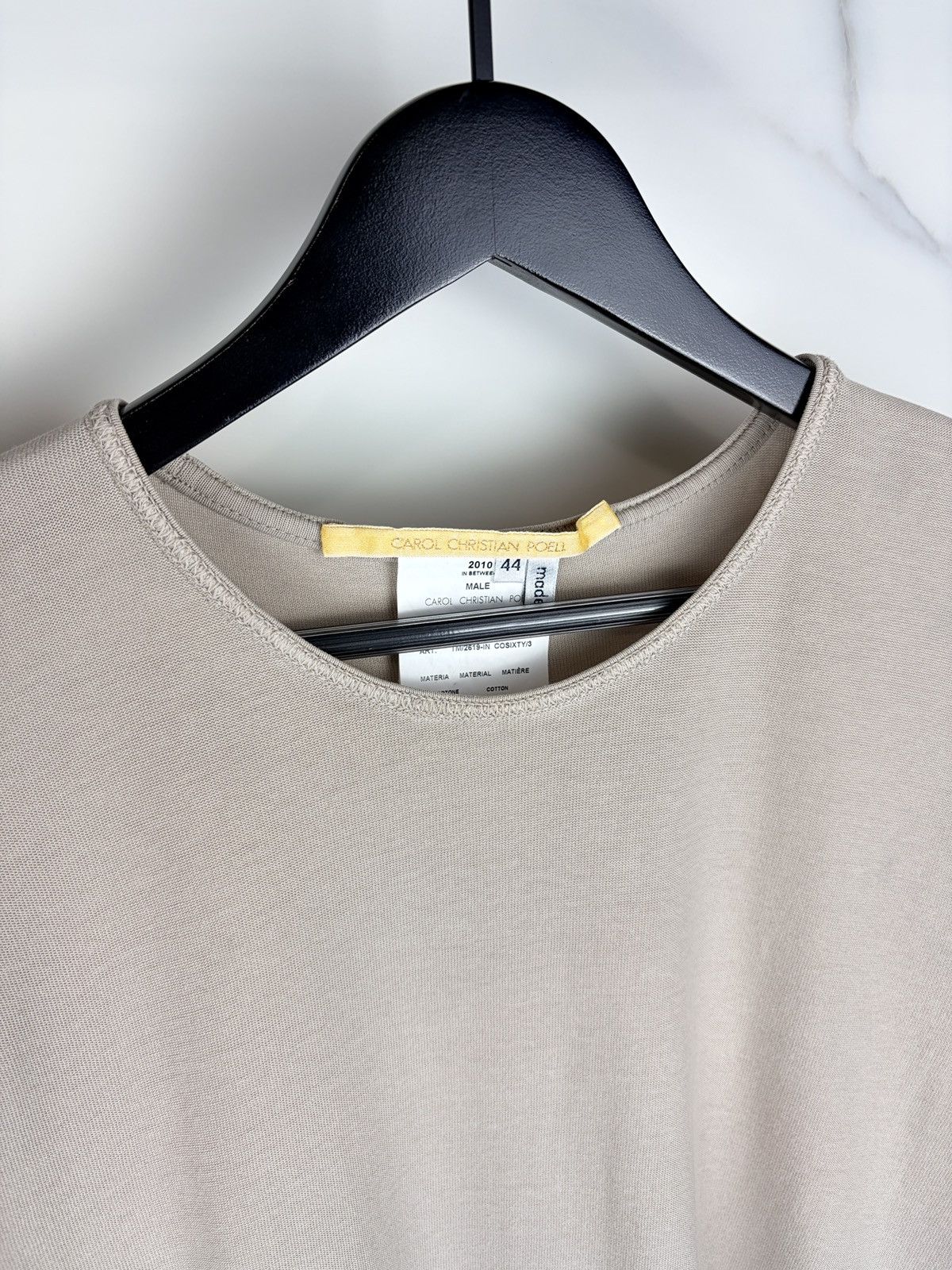 Carol Christian Poell 2019 Carol Christian Poell COSIXTY Tshirt TM/2619-IN Size US S / EU 44-46 / 1 - 2 Thumbnail