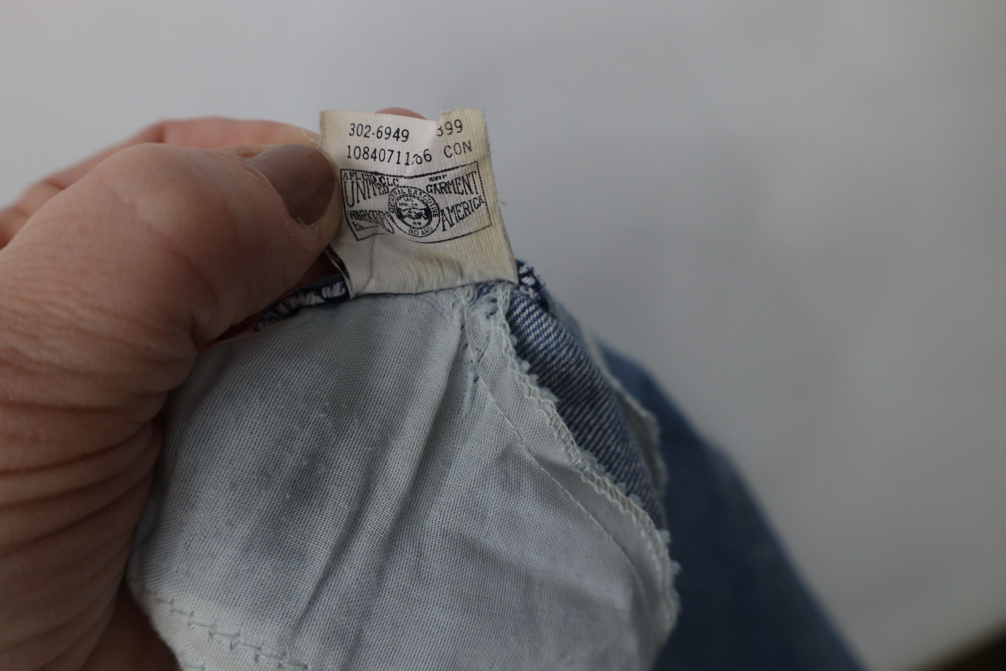 Lee Vintage 90s Lee Relaxed Tapered Leg Denim Jeans Blue USA Size 36" / US 14 / IT 50 - 11 Thumbnail
