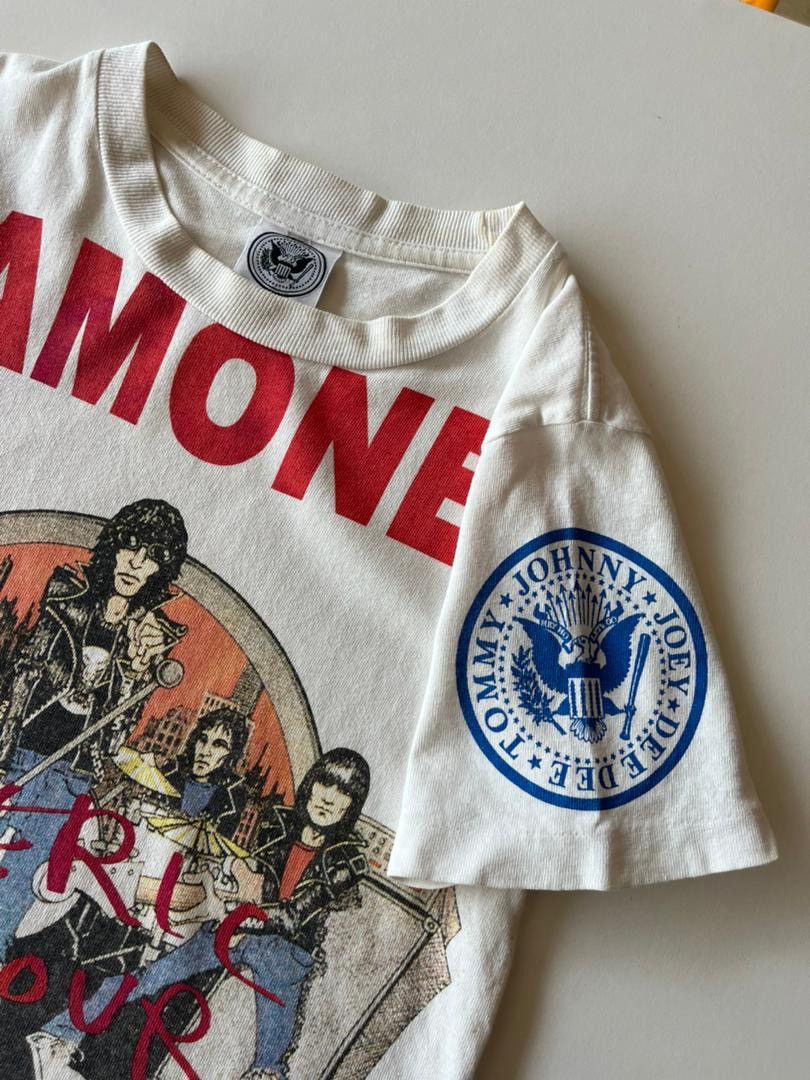Hysteric Glamour Hysteric Glamour x Ramones White Tee Size XXS / US 00 / IT 34 - 6 Thumbnail