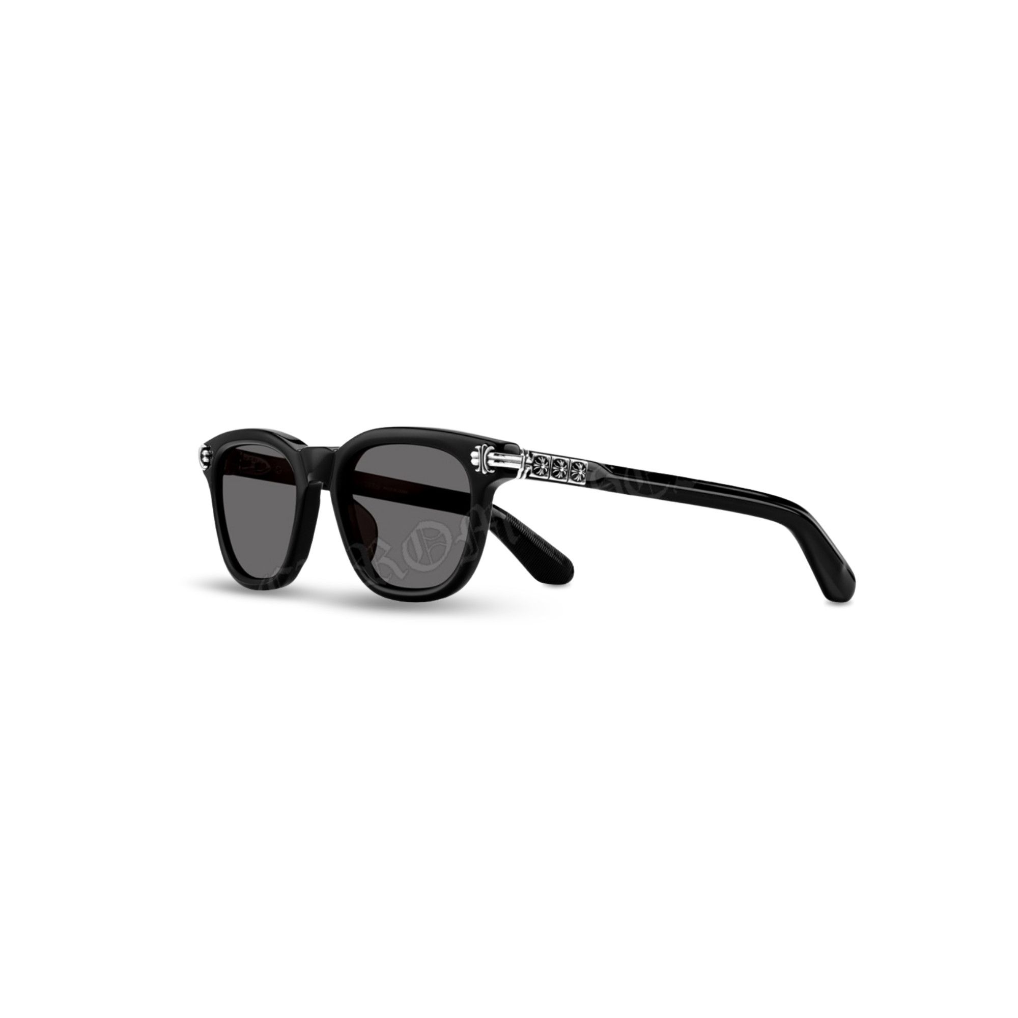 Chrome Hearts CHROME HEARTS SMOKE SHOW BLACK SUNGLASSES Size ONE SIZE - 1 Thumbnail