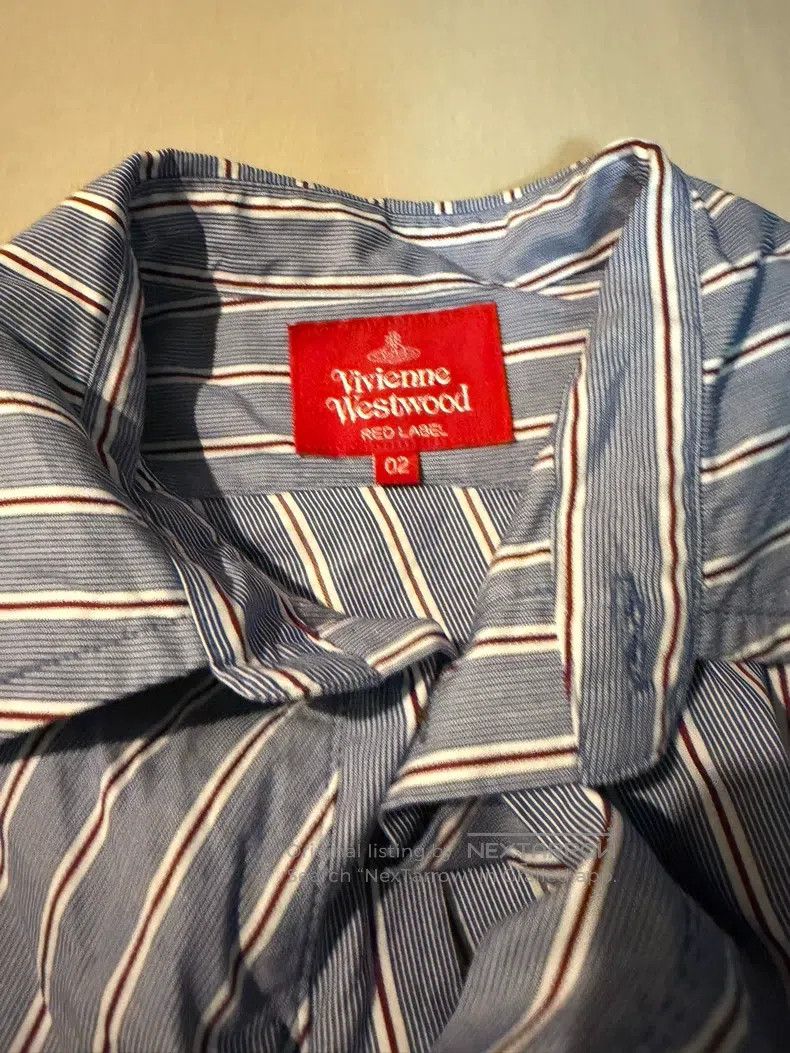 Vivienne Westwood Vivienne Westwood Striped Deformed Shirt Size M / US 6-8 / IT 42-44 - 3 Thumbnail