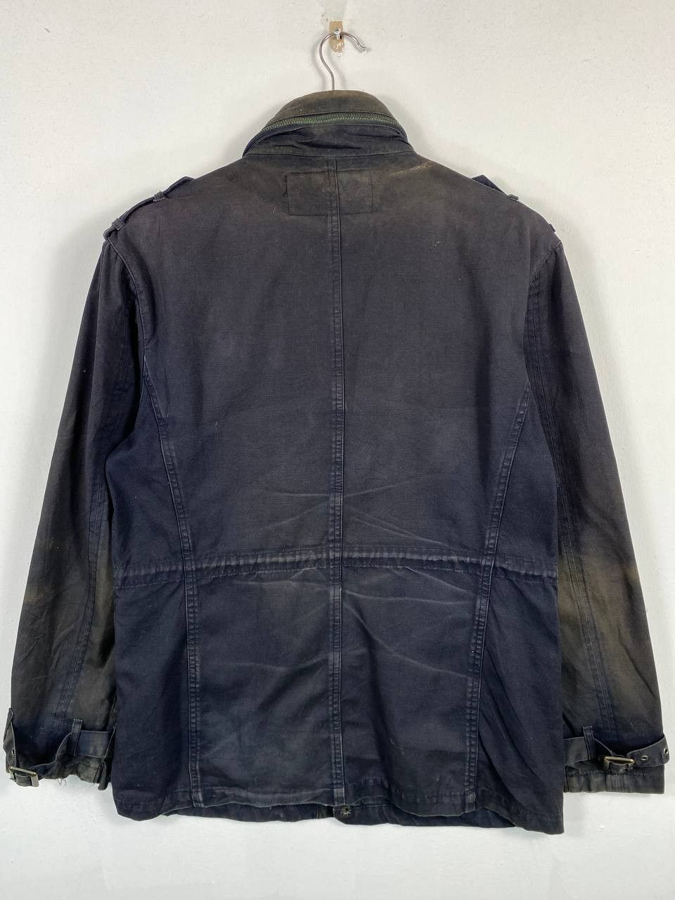 Japanese Brand roushetts garments khakis jacket sunfaded Size US L / EU 52-54 / 3 - 9 Thumbnail