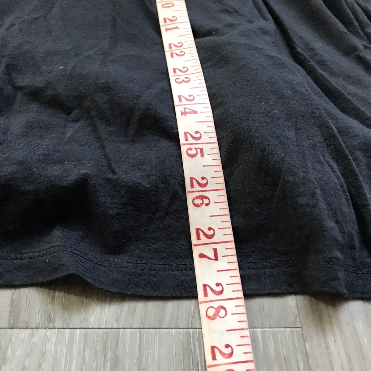Vince Vince T Shirt Hooded Double Layer Black Gray L Size US L / EU 52-54 / 3 - 4 Thumbnail