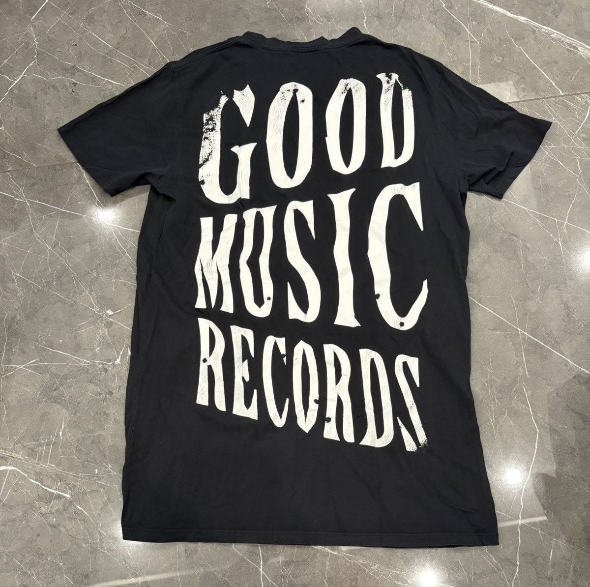 Kanye West Good Music Records Angel Hip Hop Rap Label Logo T Shirt Size US M / EU 48-50 / 2 - 1 Thumbnail