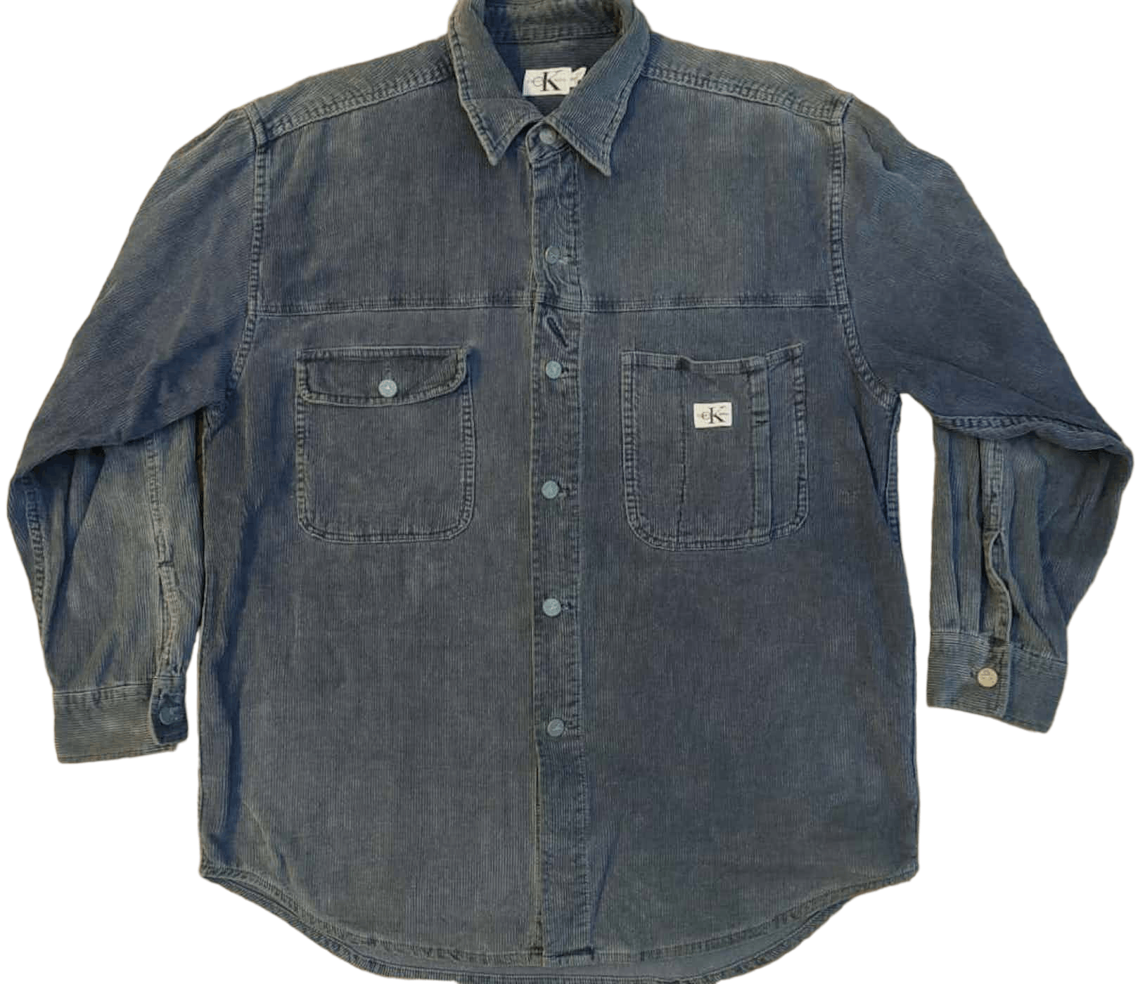 Calvin Klein 💥LAST CALL💥 VIntage Calvin Klein Corduroy Shirt Size US L / EU 52-54 / 3 - 1 Thumbnail