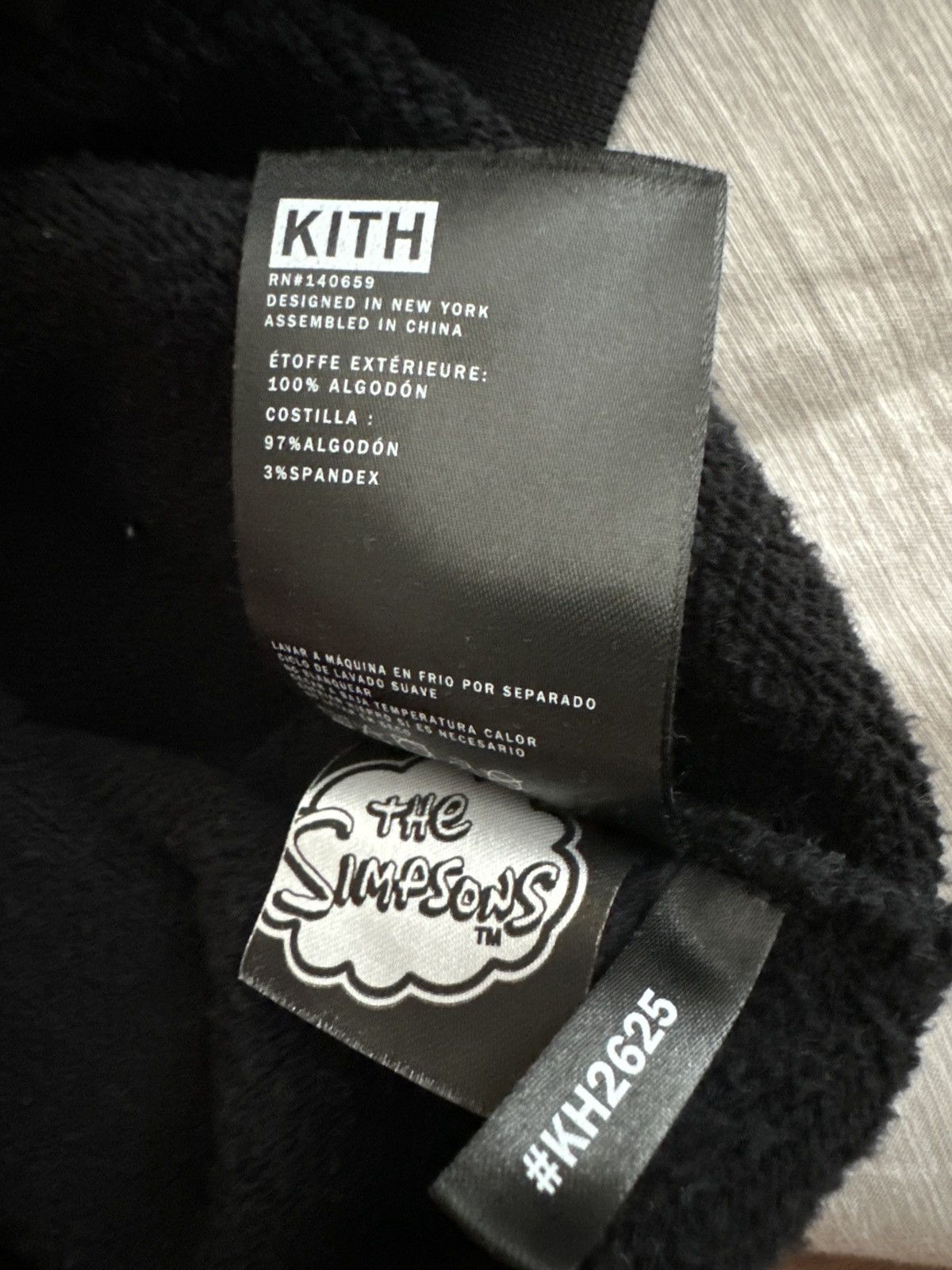 Kith × The Simpsons Kith x The Simpsons Portrait Crewneck | Grailed