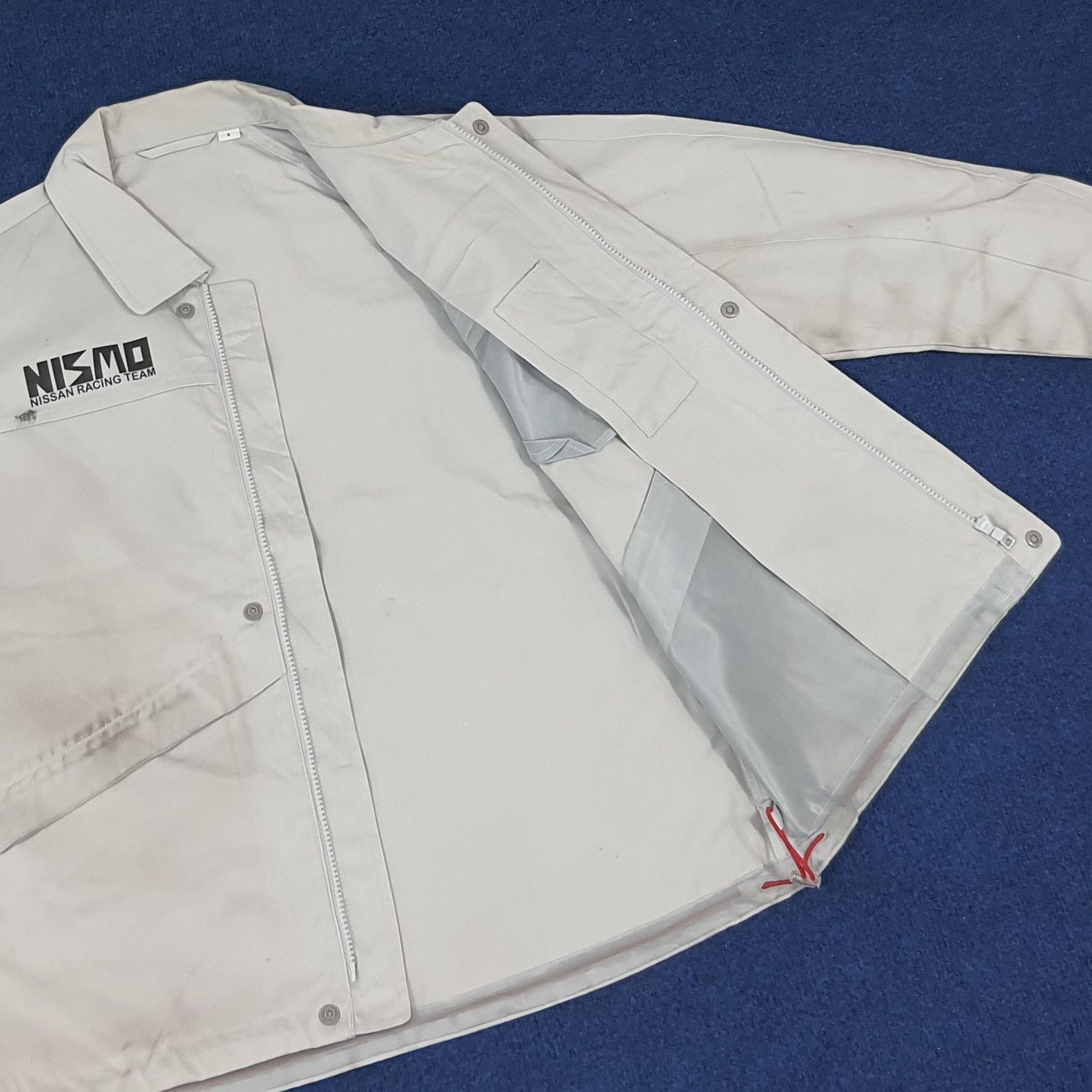 Japanese Brand × Vintage Vintage Nissan Nismo Racing Team Japan Motorsports Jacket Size US M / EU 48-50 / 2 - 6 Thumbnail