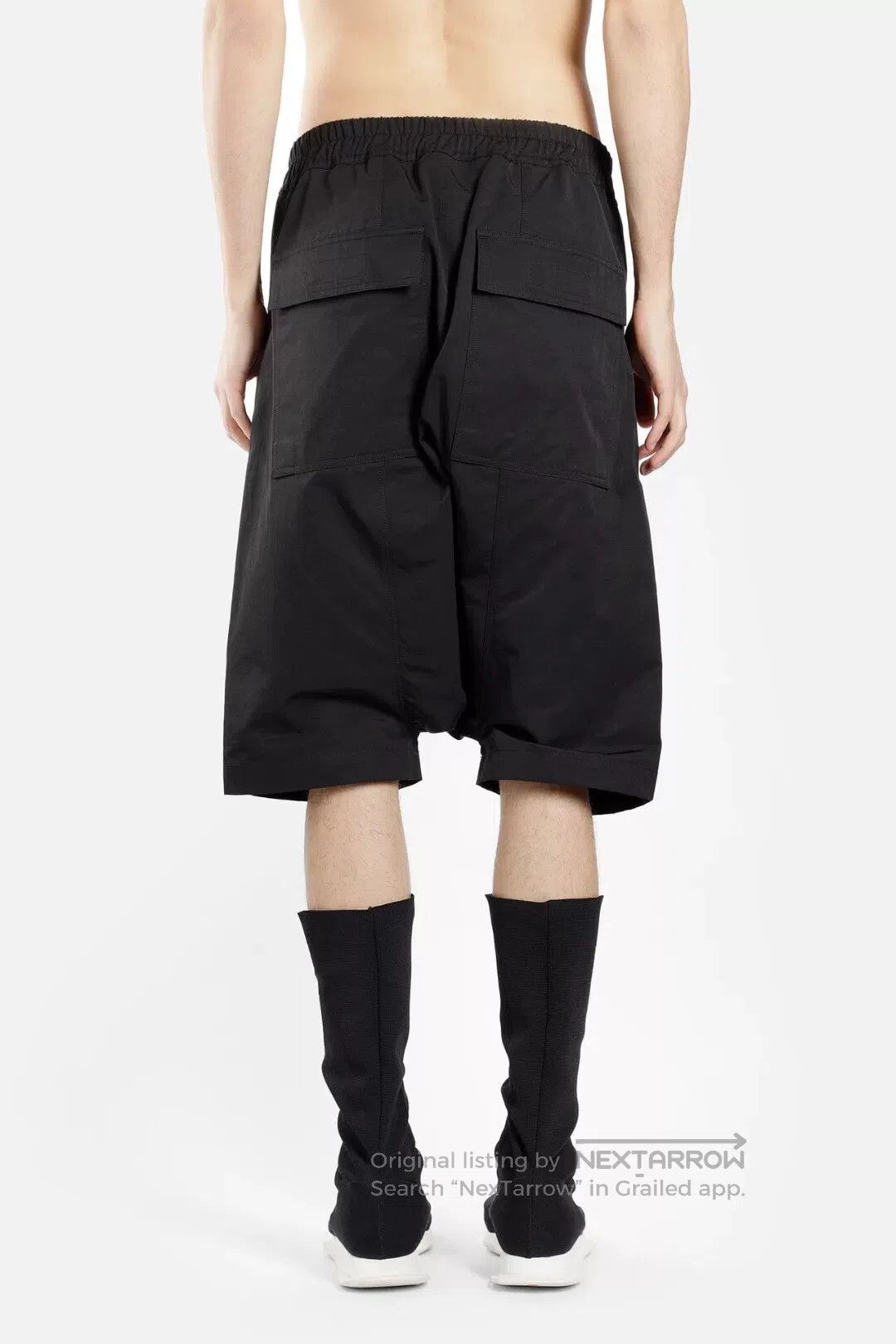 Rick Owens Rick Owens Cargo Shorts in Black. Size US 28 / EU 44 - 6 Thumbnail