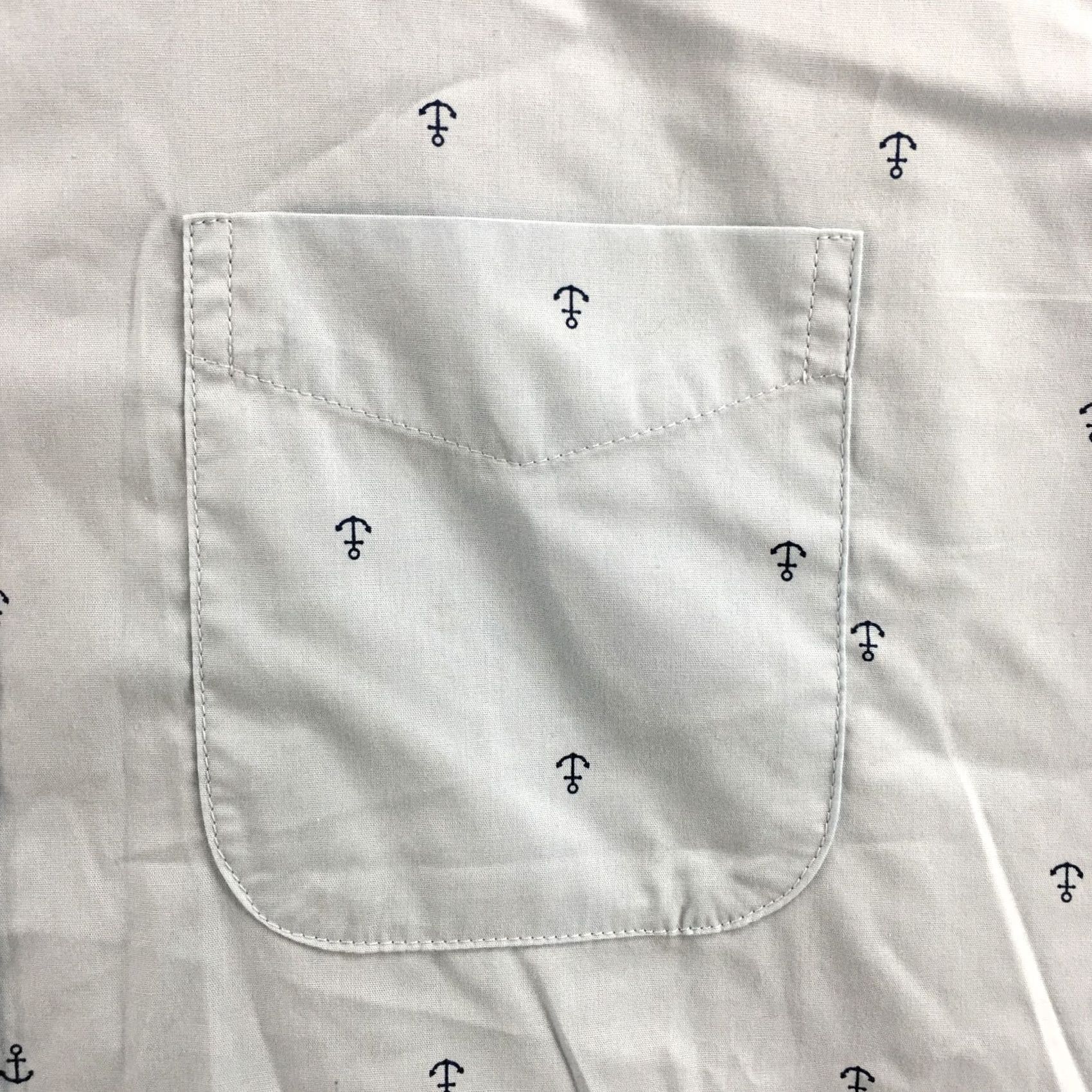 Old Navy Old Navy Button-Up Shirt Womens XL Blue Cotton Blend Collared Short Sleeve NEW Size XL / US 12-14 / IT 48-50 - 4 Thumbnail