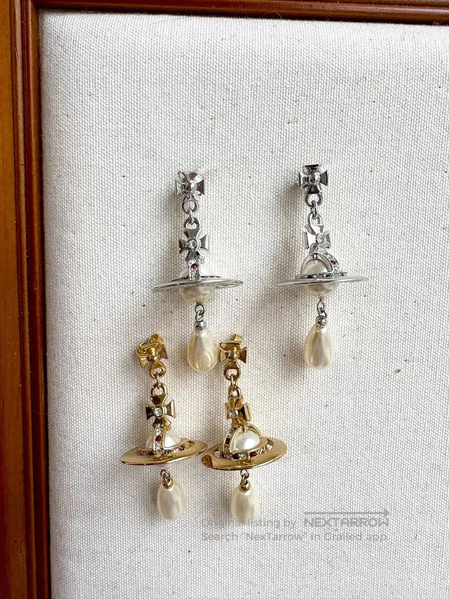 Vivienne Westwood Vivienne Westwood Nana Drop Pearl Earrings 25th