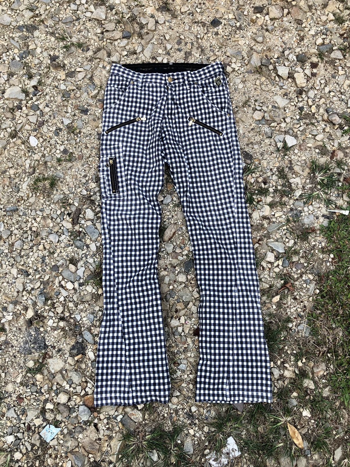 Edwin × Japanese Brand FLARED ZIPPER PLAID PANT BY EDWIN GOLF Size US 30 / EU 46 - 1 Thumbnail