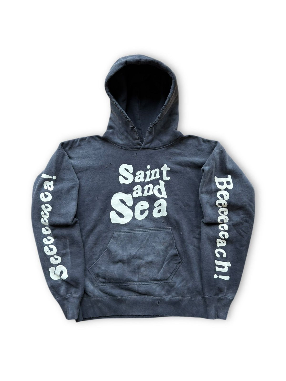 Saint Michael *RARE* SAINT MXXXXXX WIND & SEA COLLAB HOODIE SURF READYMADE Size US XL / EU 56 / 4 - 1 Thumbnail