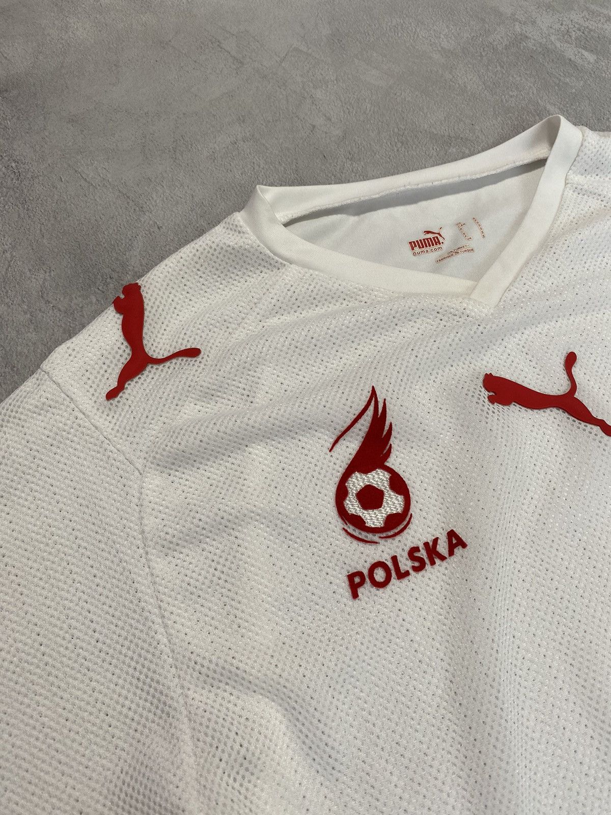 Puma 🇵🇱 Vintage Soccer Jersey Puma Poland Home Shirt Size US M / EU 48-50 / 2 - 3 Thumbnail