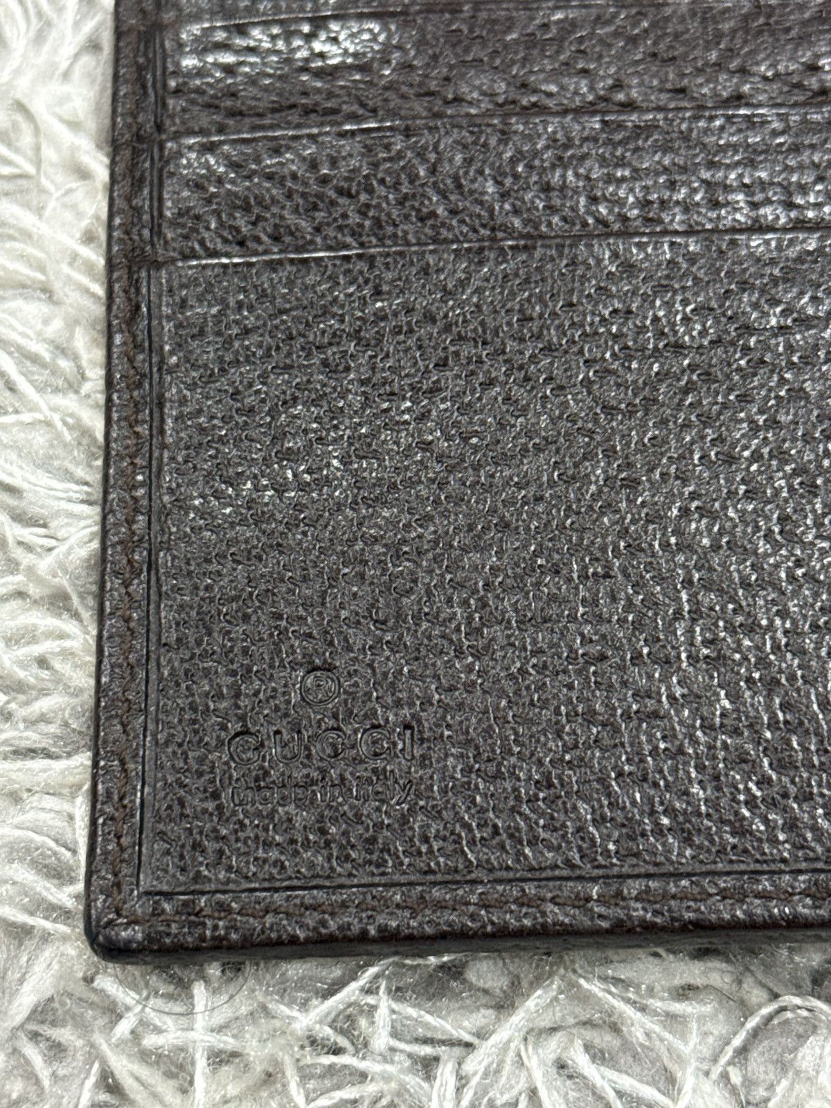Gucci VINTAGE GUCCI GG CANVAS BI-FOLD WALLET Size ONE SIZE - 9 Thumbnail