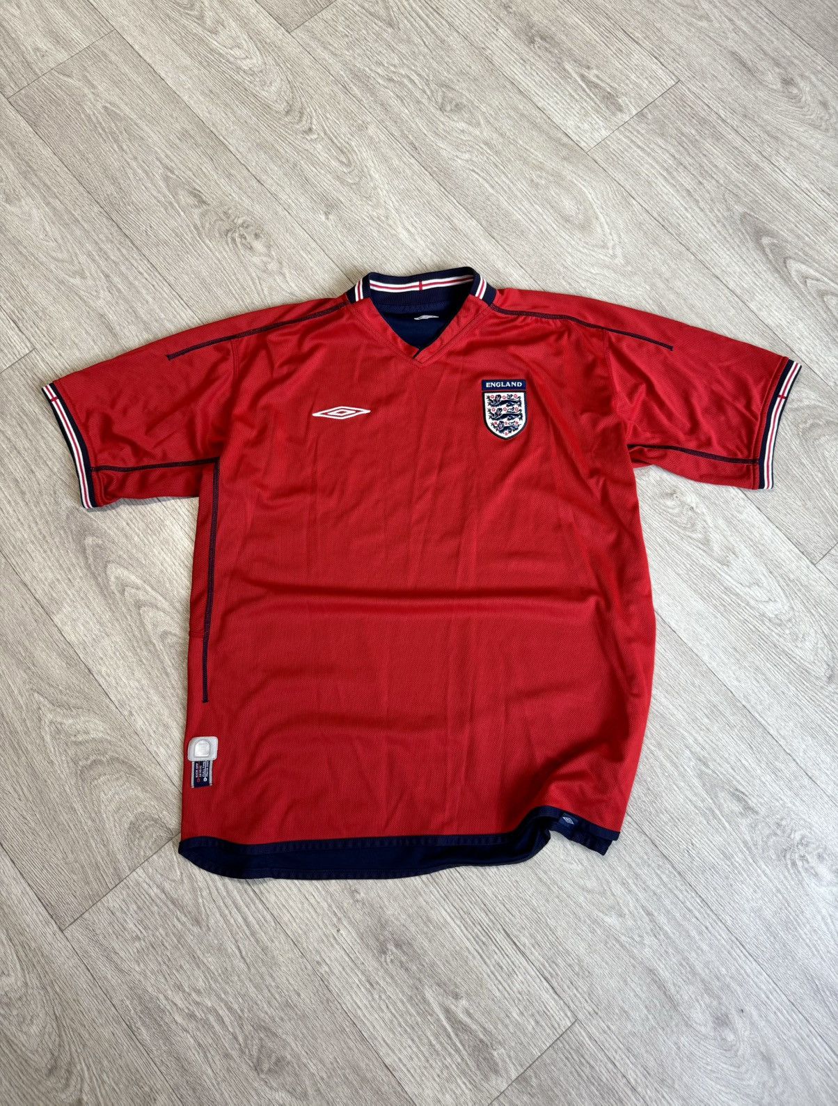 Umbro 🔷Vintage Umbro England 2002/04 Soccer jersey🔷 Size US XXL / EU 58 / 5 - 1 Thumbnail
